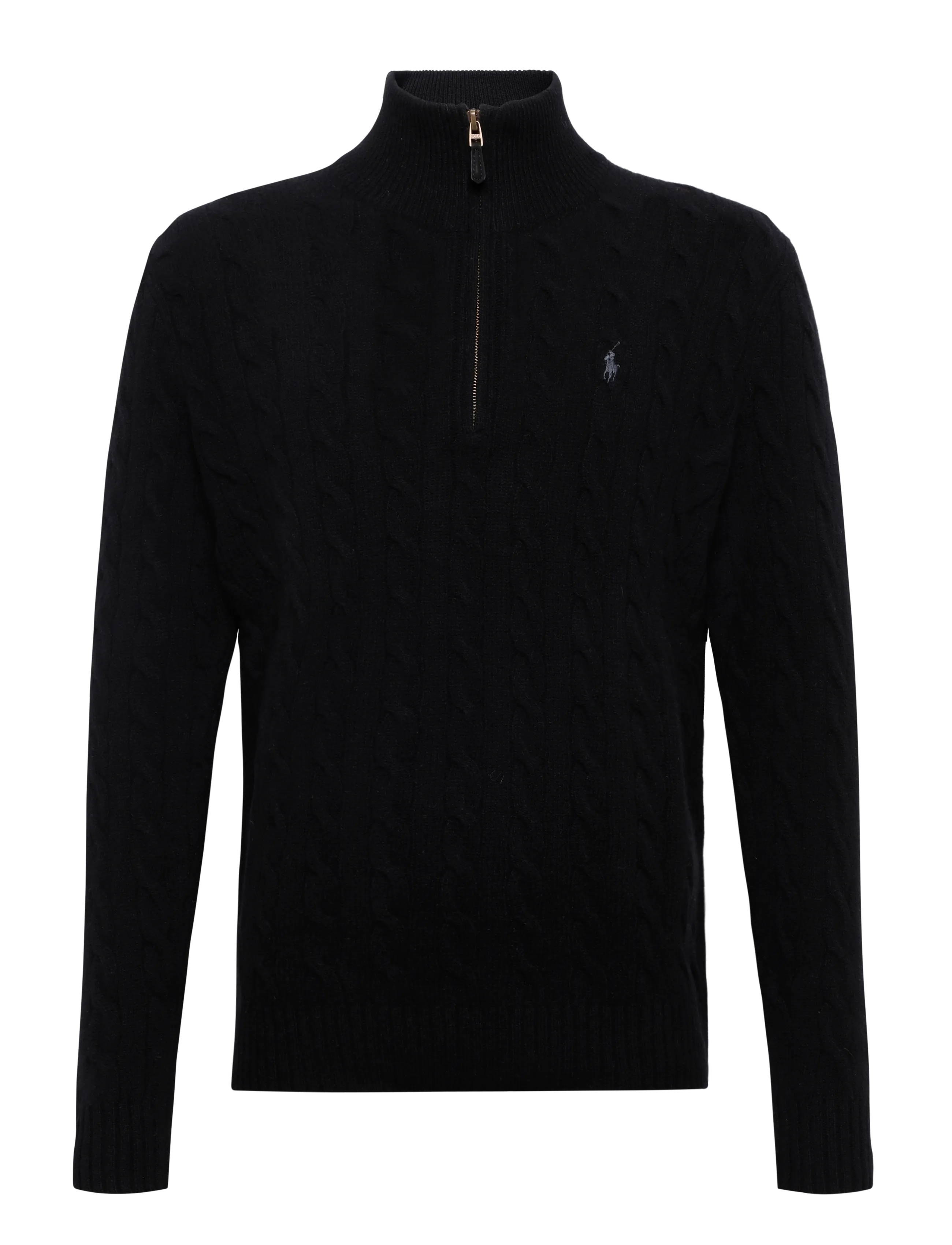Polo Ralph Lauren 2/15 WOOL/CASH RWS-LSL-PLO - Half zip-tröjor - POLO BLACK / black