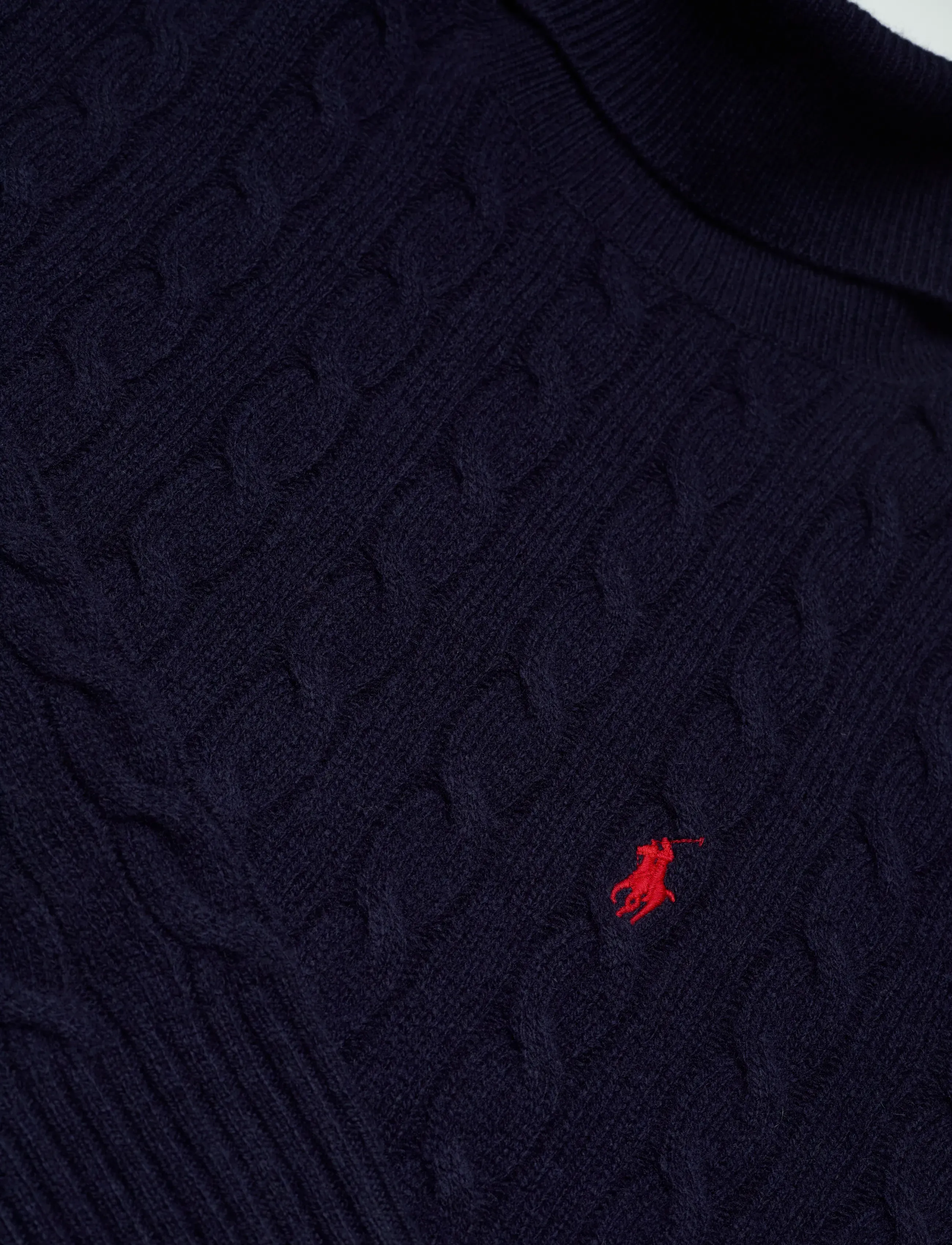 Polo Ralph Lauren - 2/15 WOOL/CASH RWS-LSL-PLO - polokrage - hunter navy - 2