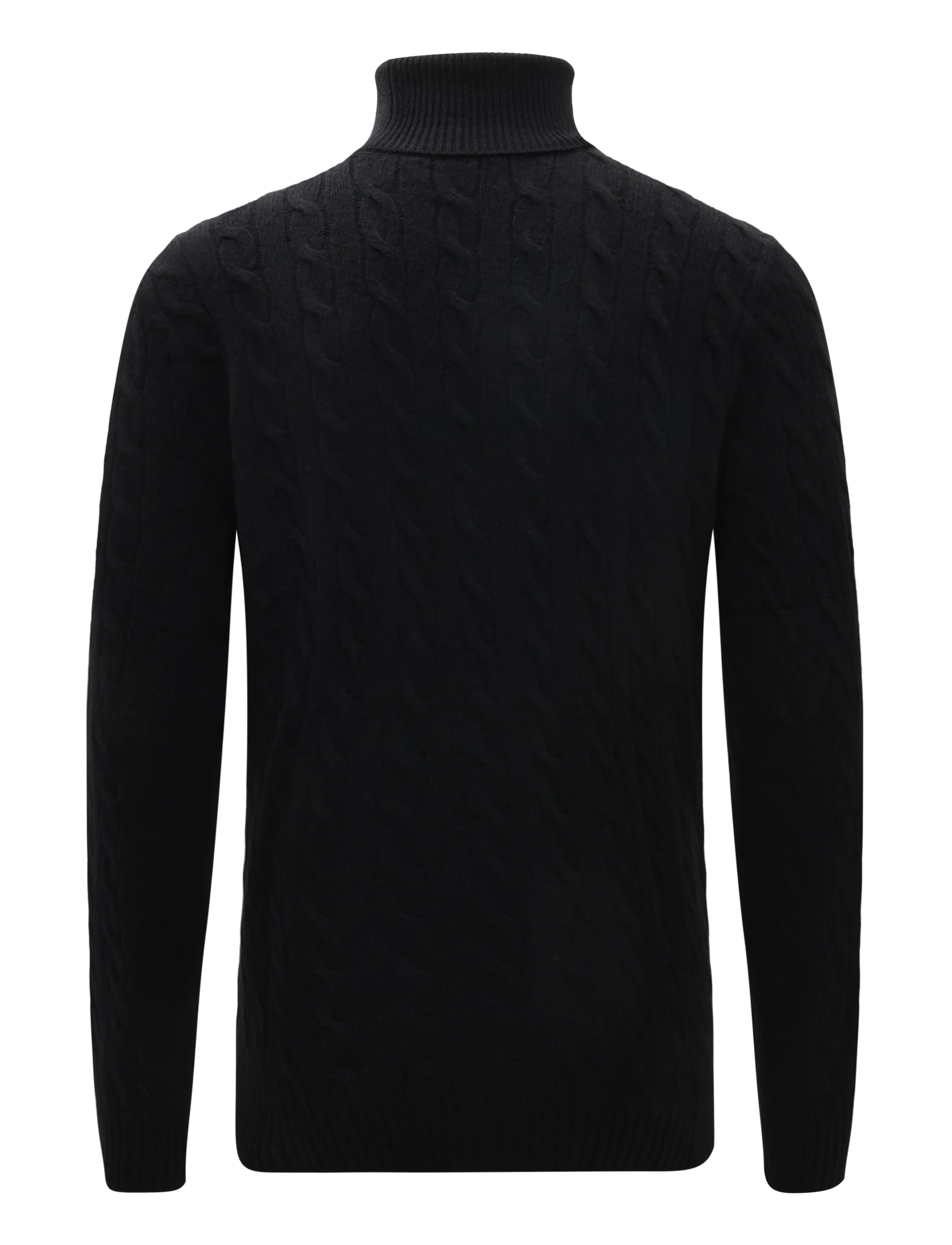 Polo Ralph Lauren - 2/15 WOOL/CASH RWS-LSL-PLO - rollkragen - polo black - 1