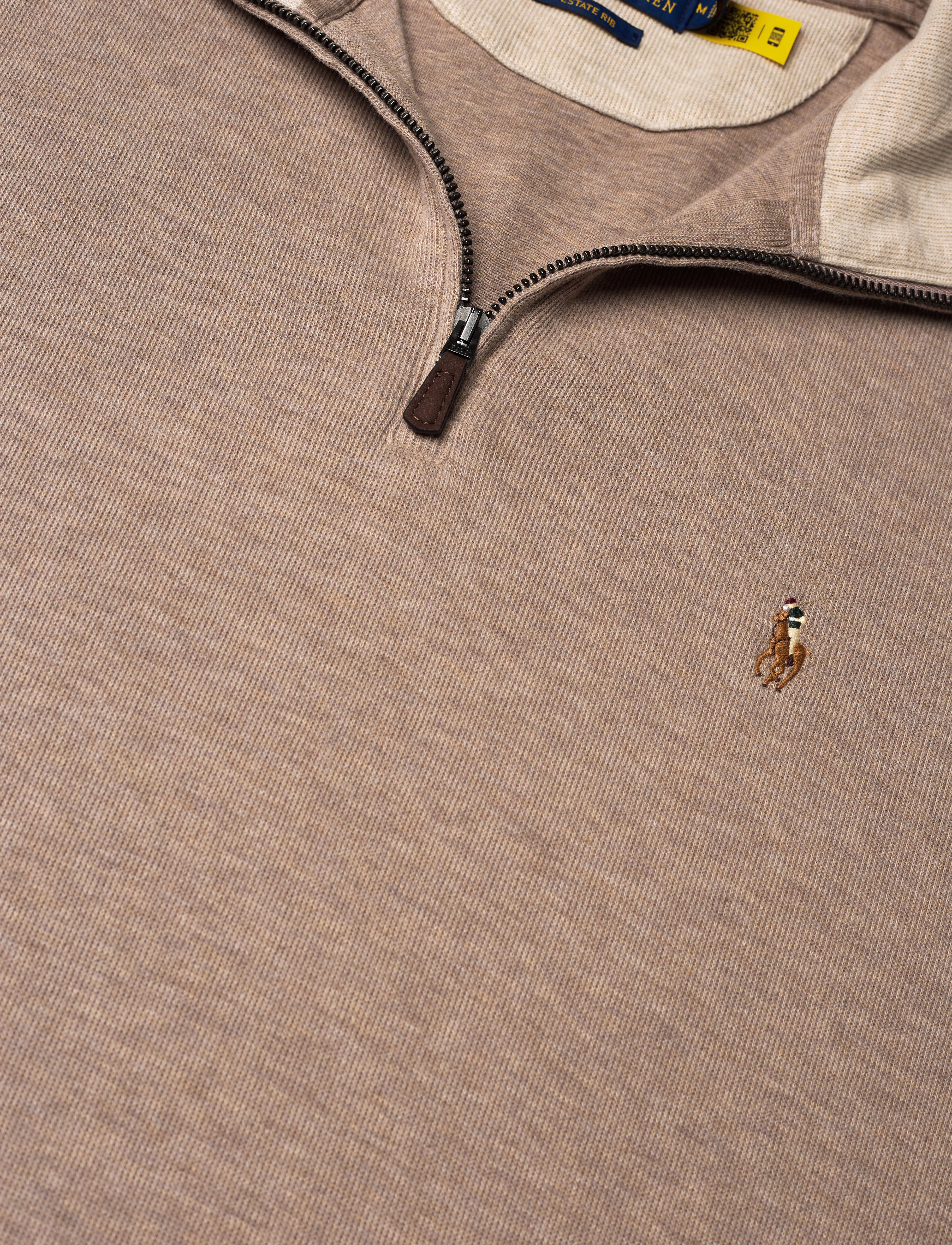 Polo Ralph Lauren - Estate-Rib Quarter-Zip Pullover - adirondack htr/ex - 3