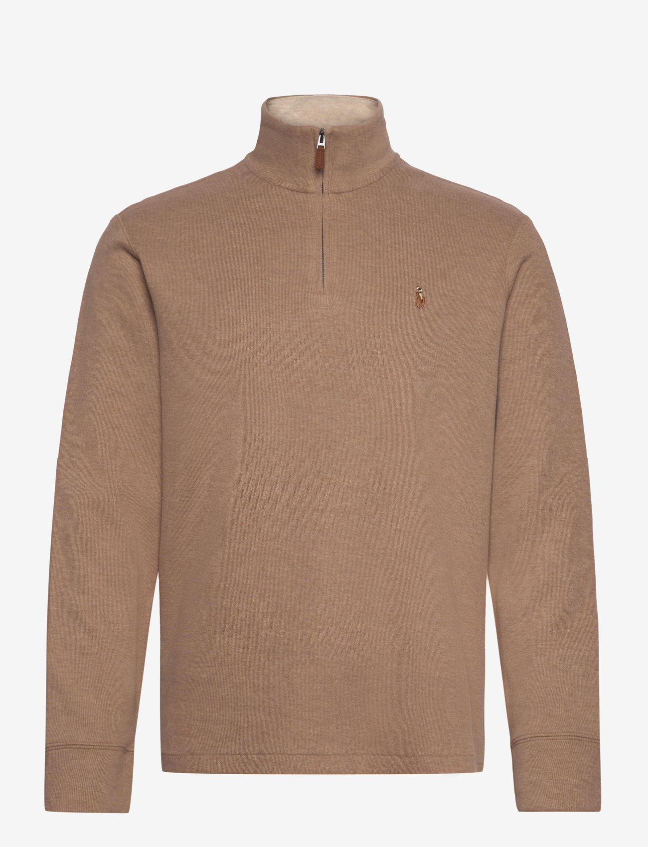 Polo Ralph Lauren - Estate-Rib Quarter-Zip Pullover - grey cloud hthr/e - 1