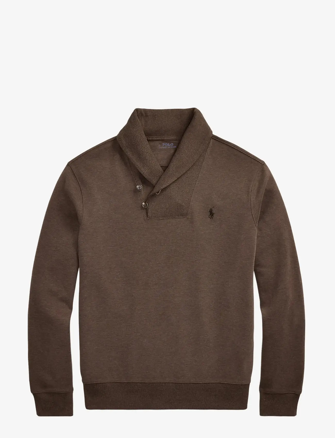 Polo Ralph Lauren - Luxury Jersey Shawl-Collar Pullover - osta olukorra järgi - nutmeg brown heat - 1