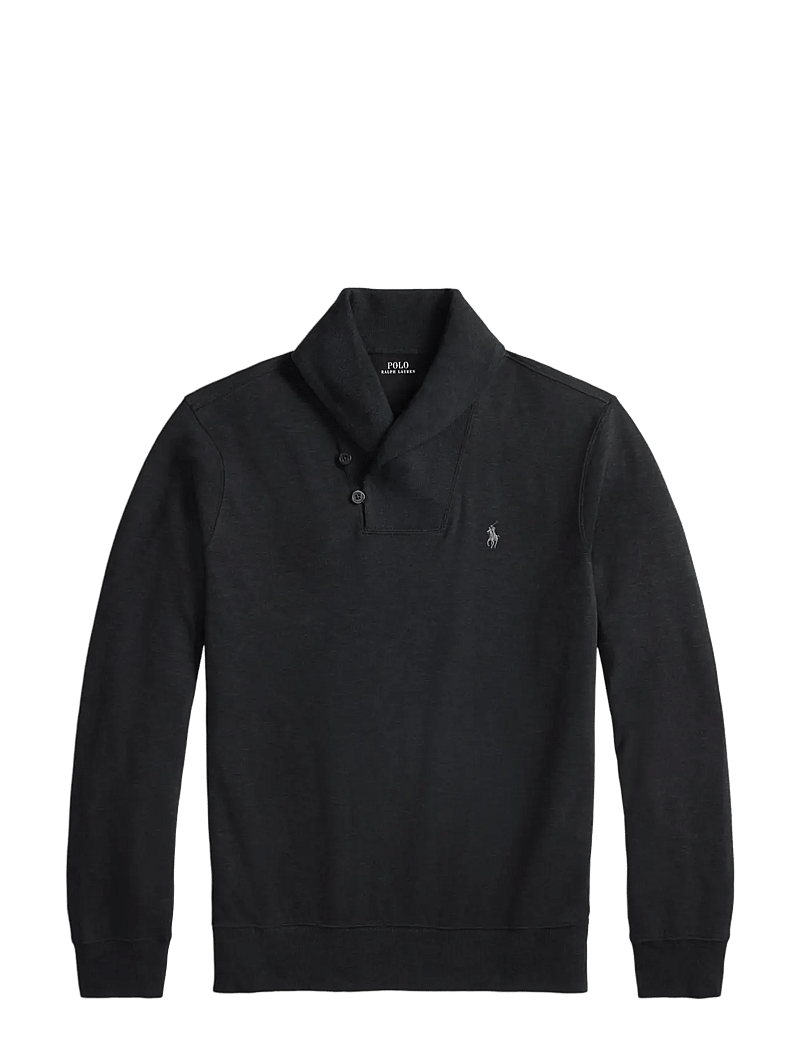 Polo Ralph Lauren - Luxury Jersey Shawl-Collar Pullover - nach anlass kaufen - polo black heathe - 1