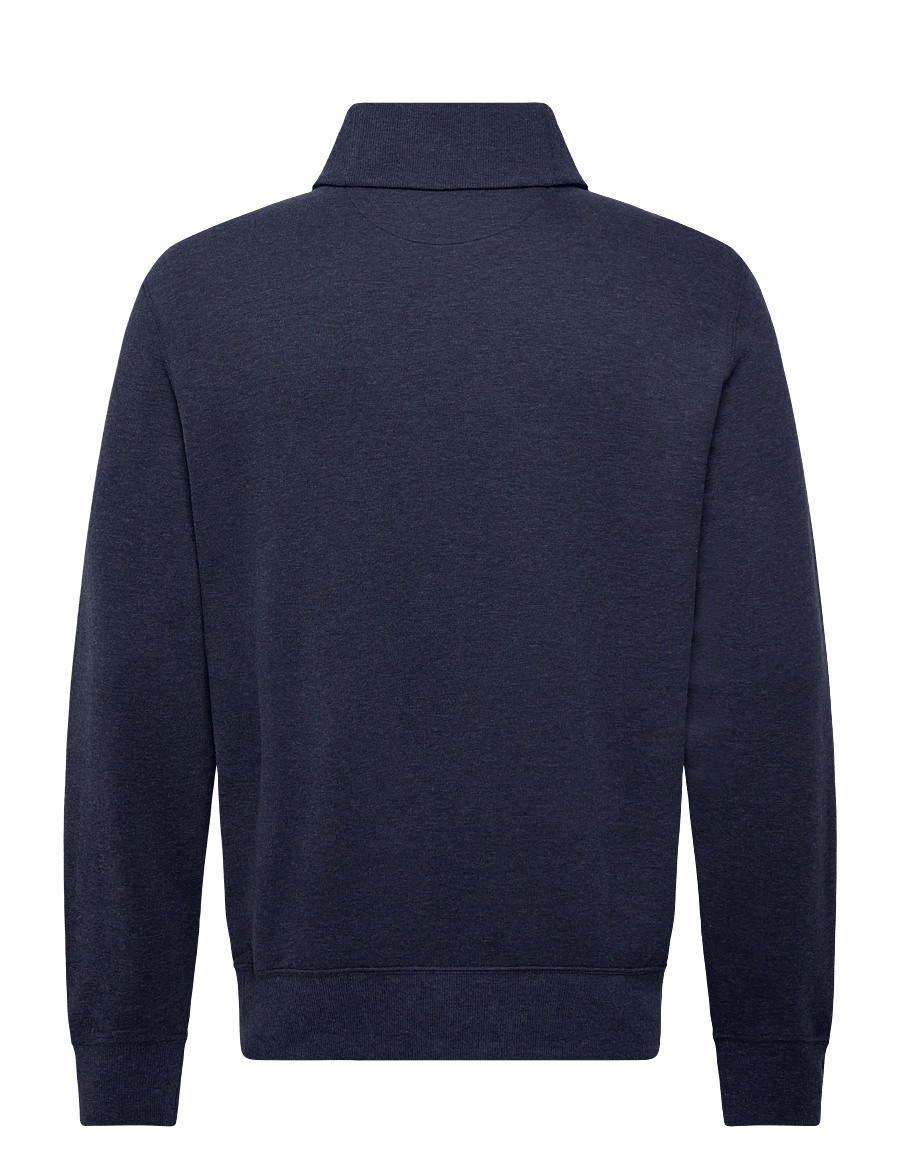 Polo Ralph Lauren - Luxury Jersey Shawl-Collar Pullover - v-ausschnitt - spring navy heath - 1