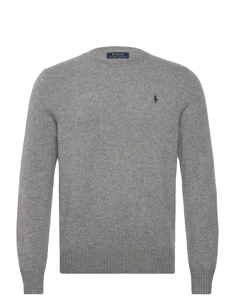 Polo Ralph Lauren - 2/15 WOOL/CASH RWS-LSL-PLO - rundhals - fawn grey heather - 0