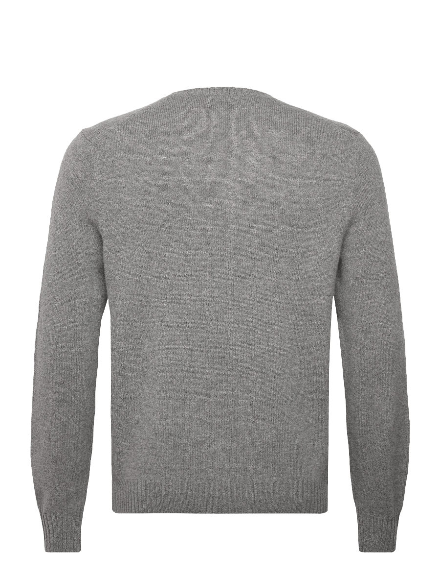 Polo Ralph Lauren - 2/15 WOOL/CASH RWS-LSL-PLO - rundhals - fawn grey heather - 1