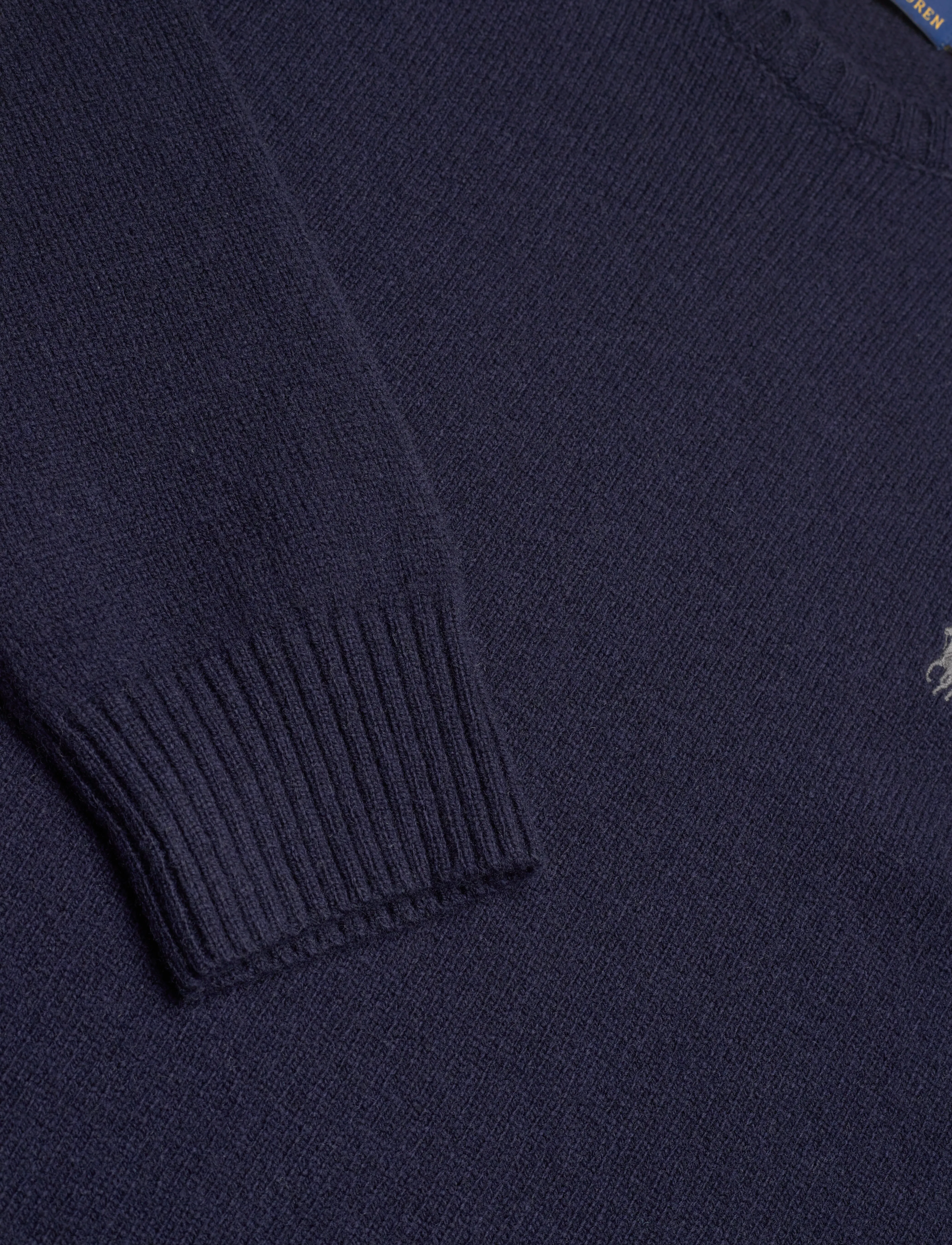 Polo Ralph Lauren - 2/15 WOOL/CASH RWS-LSL-PLO - rundhals - hunter navy - 2