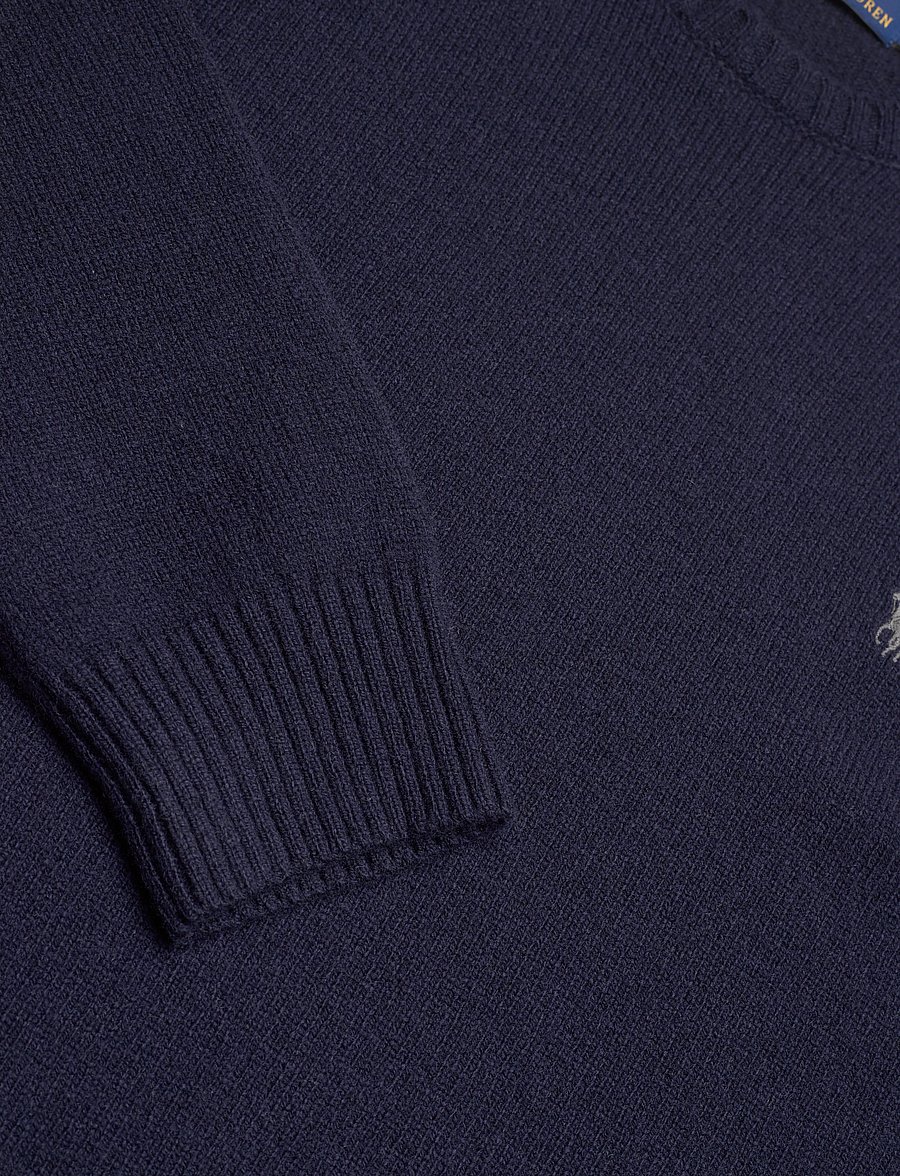 Polo Ralph Lauren - 2/15 WOOL/CASH RWS-LSL-PLO - rundhals - hunter navy - 2