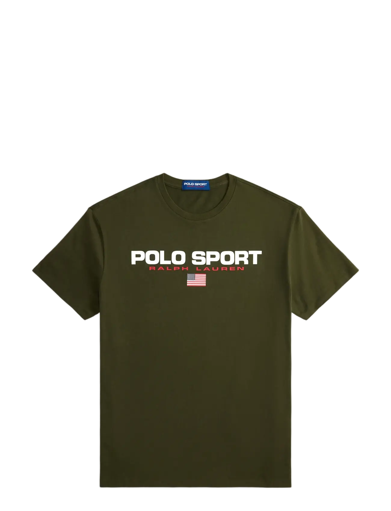 Polo Ralph Lauren Classic Fit Polo Sport Jersey T-Shirt - T-shirts - COMPANY OLIVE / green