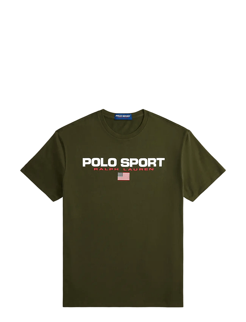 Polo Ralph Lauren - Classic Fit Polo Sport Jersey T-Shirt - kurzärmelig - company olive - 1