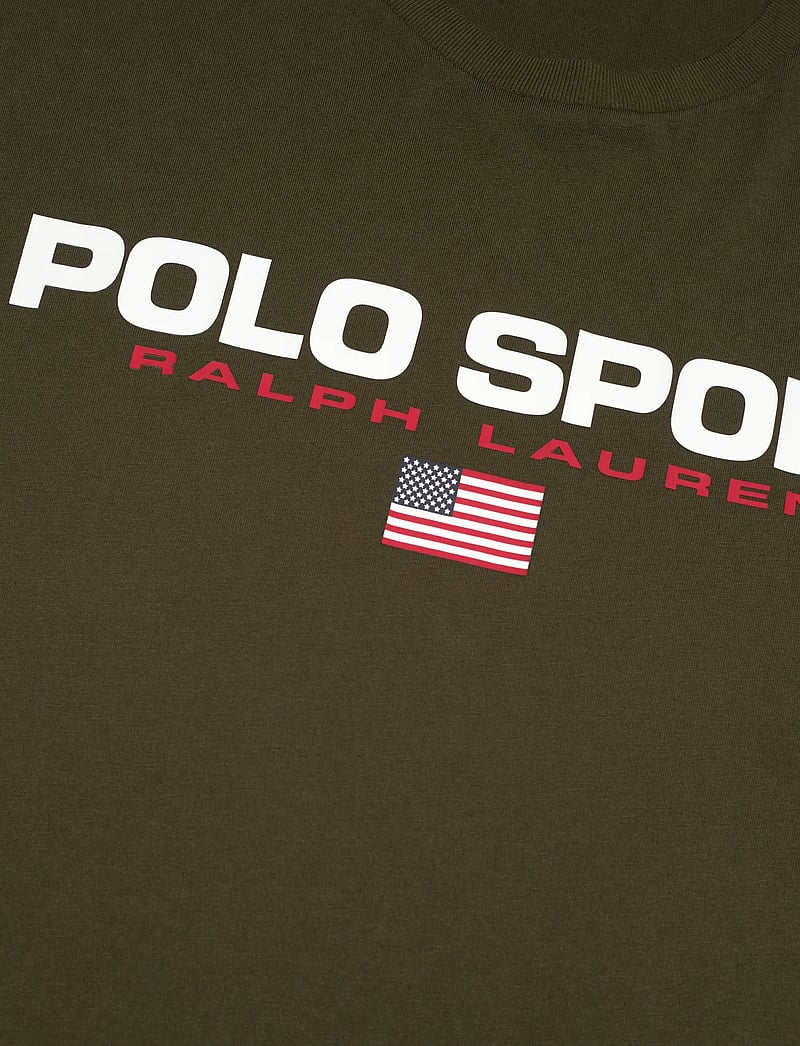 Polo Ralph Lauren - Classic Fit Polo Sport Jersey T-Shirt - kurzärmelig - company olive - 4