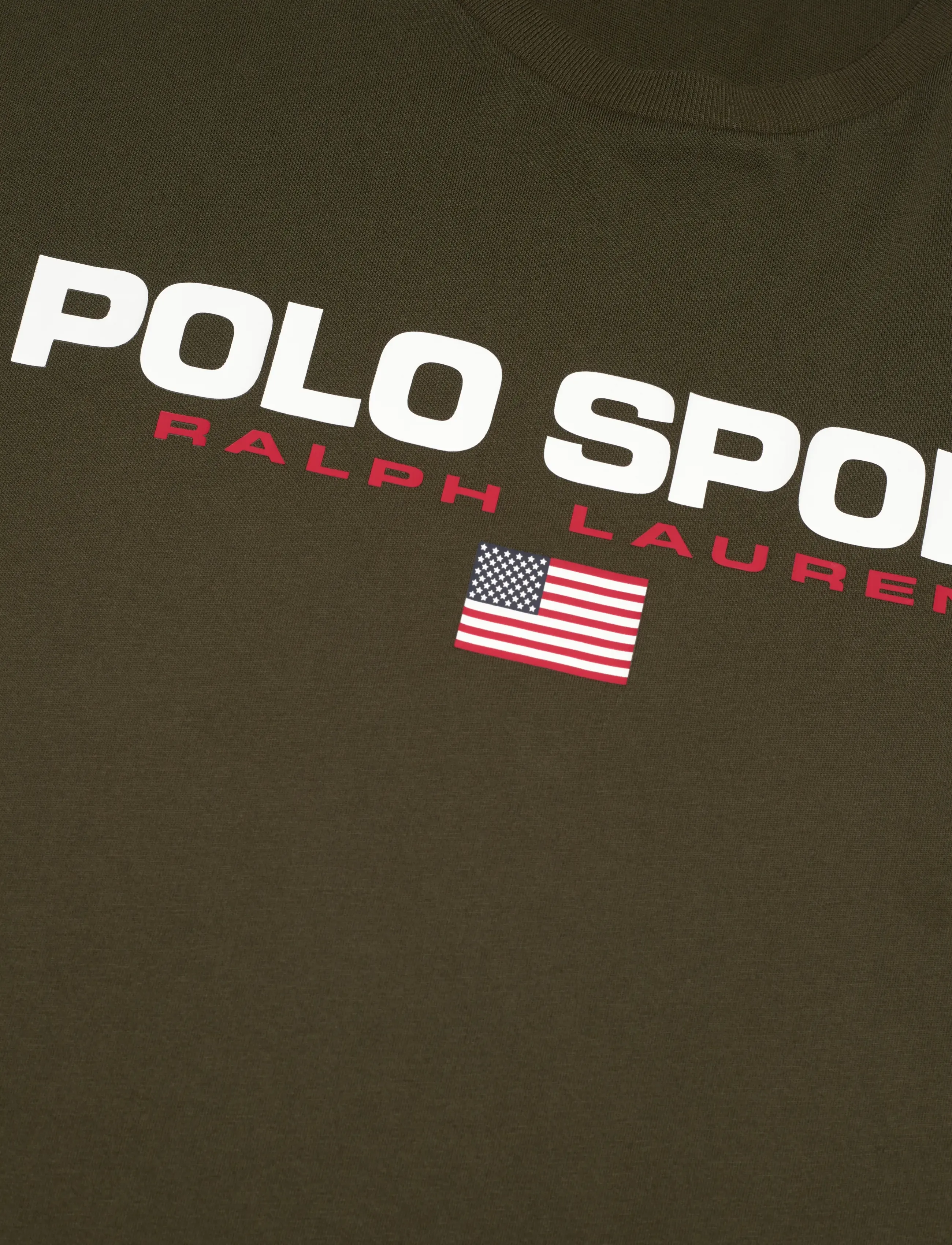 Polo Ralph Lauren - Classic Fit Polo Sport Jersey T-Shirt - marškinėliai trumpomis rankovėmis - company olive - 4