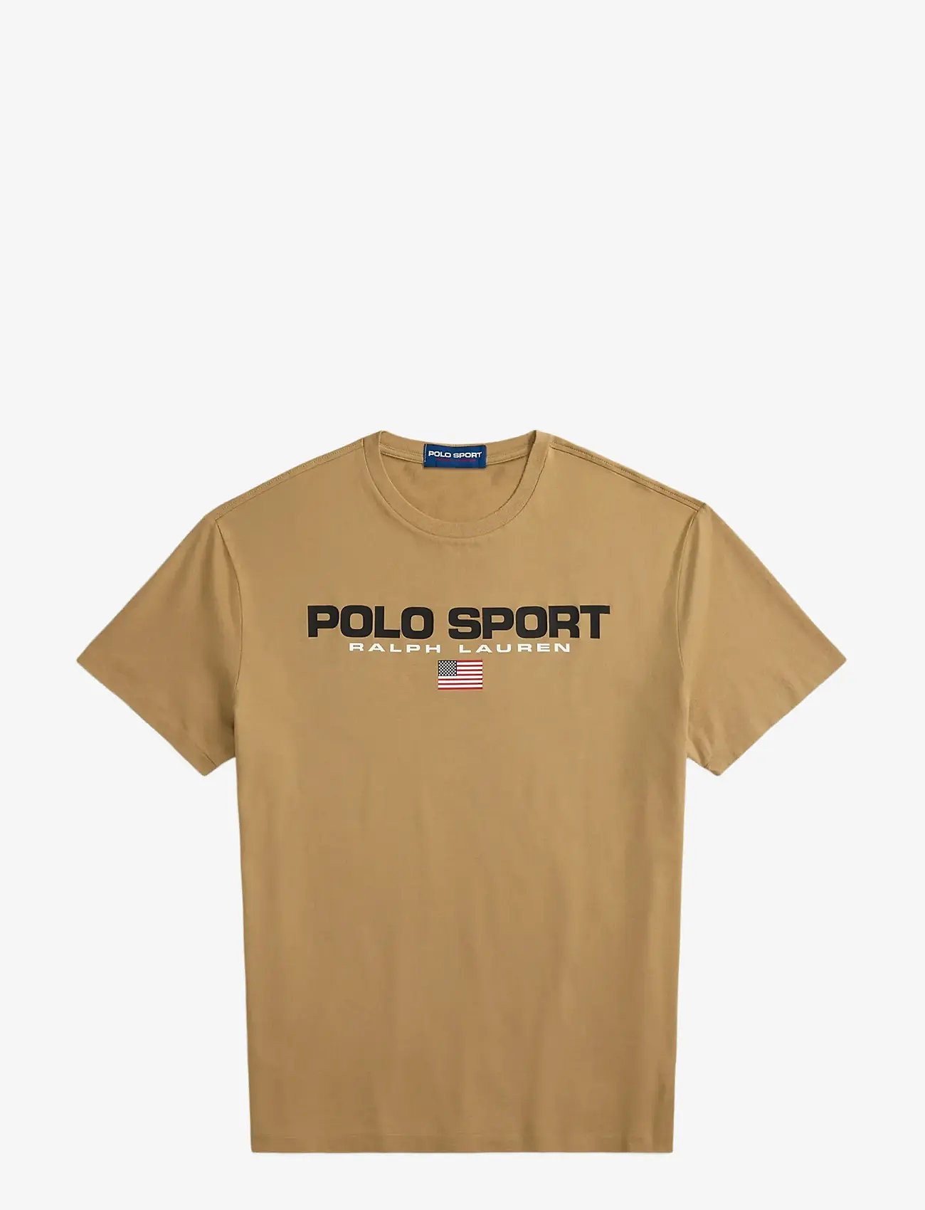 Polo Ralph Lauren - Classic Fit Polo Sport Jersey T-Shirt - kortærmede t-shirts - desert khaki - 1