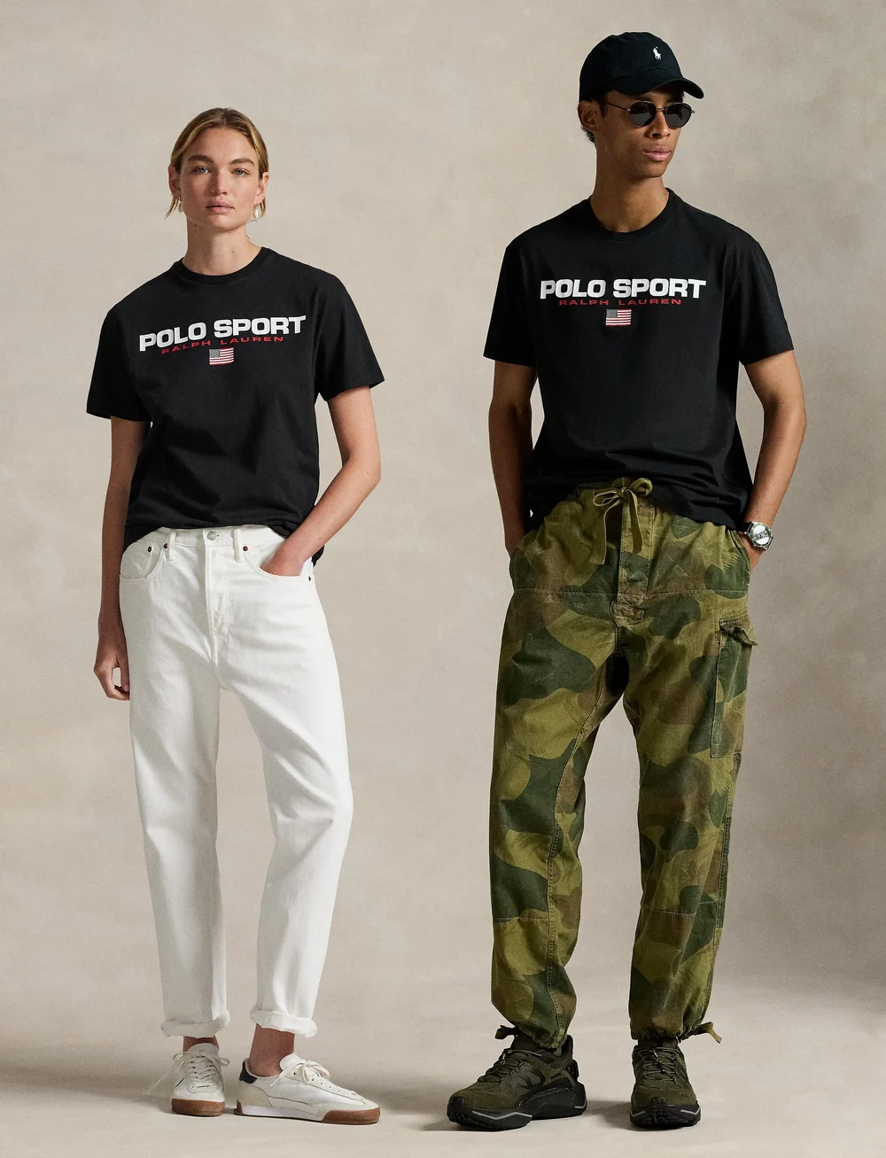 Polo Ralph Lauren - Classic Fit Polo Sport Jersey T-Shirt - kurzärmelig - polo black/white - 3