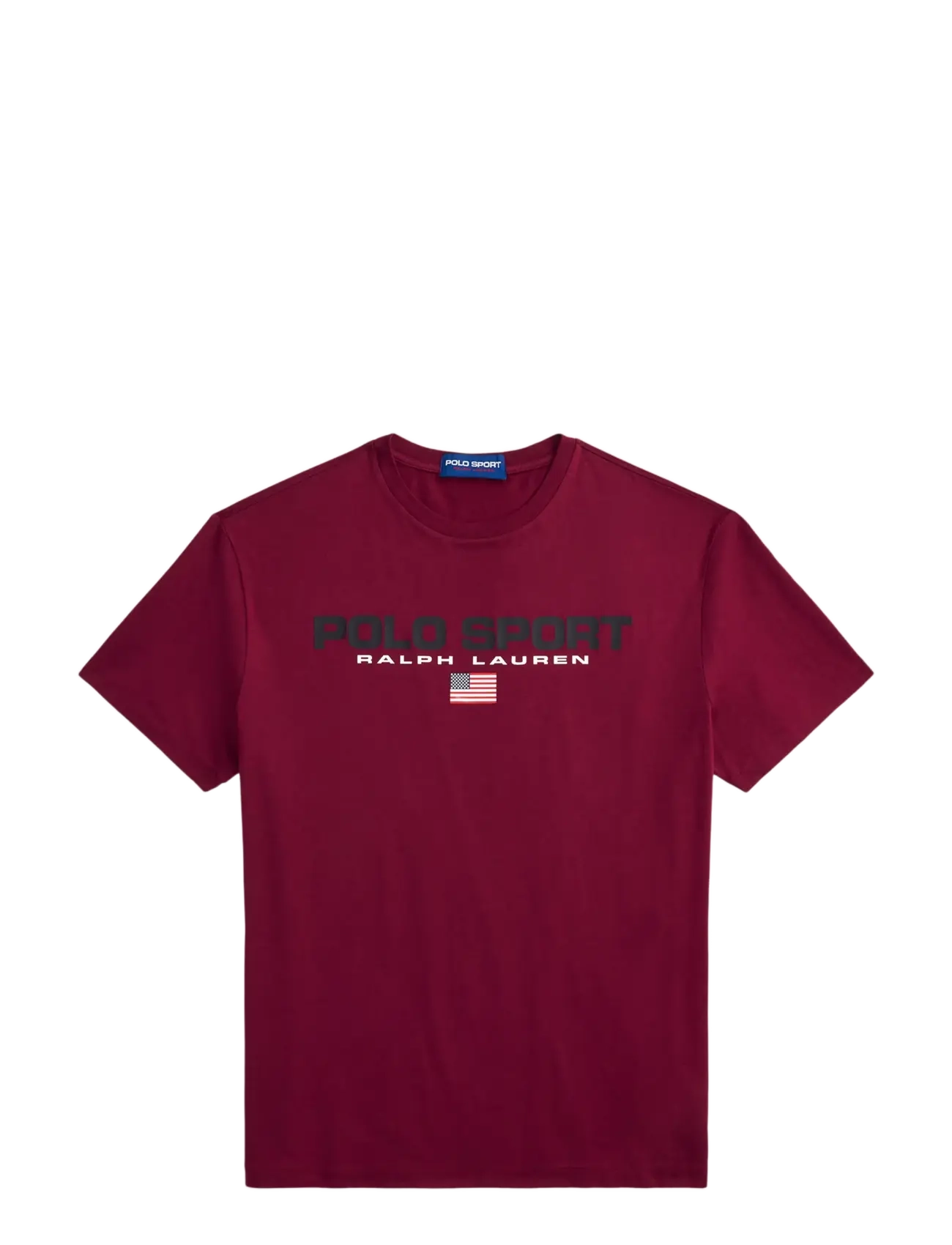 Polo Ralph Lauren Classic Fit Polo Sport Jersey T-Shirt - T-shirts - SOFT WINE / red