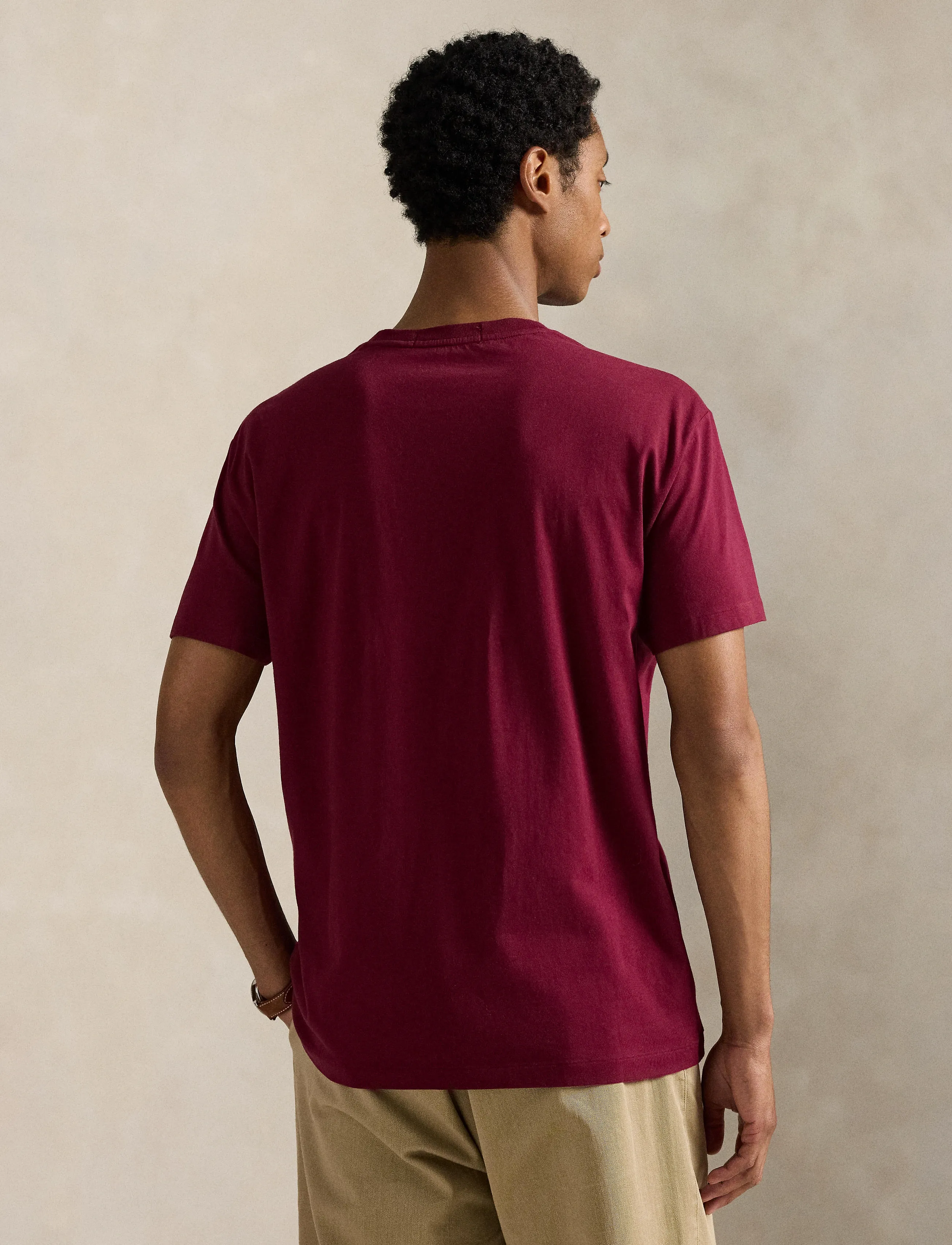 Polo Ralph Lauren - Classic Fit Polo Sport Jersey T-Shirt - t-shirts à manches courtes - soft wine - 2
