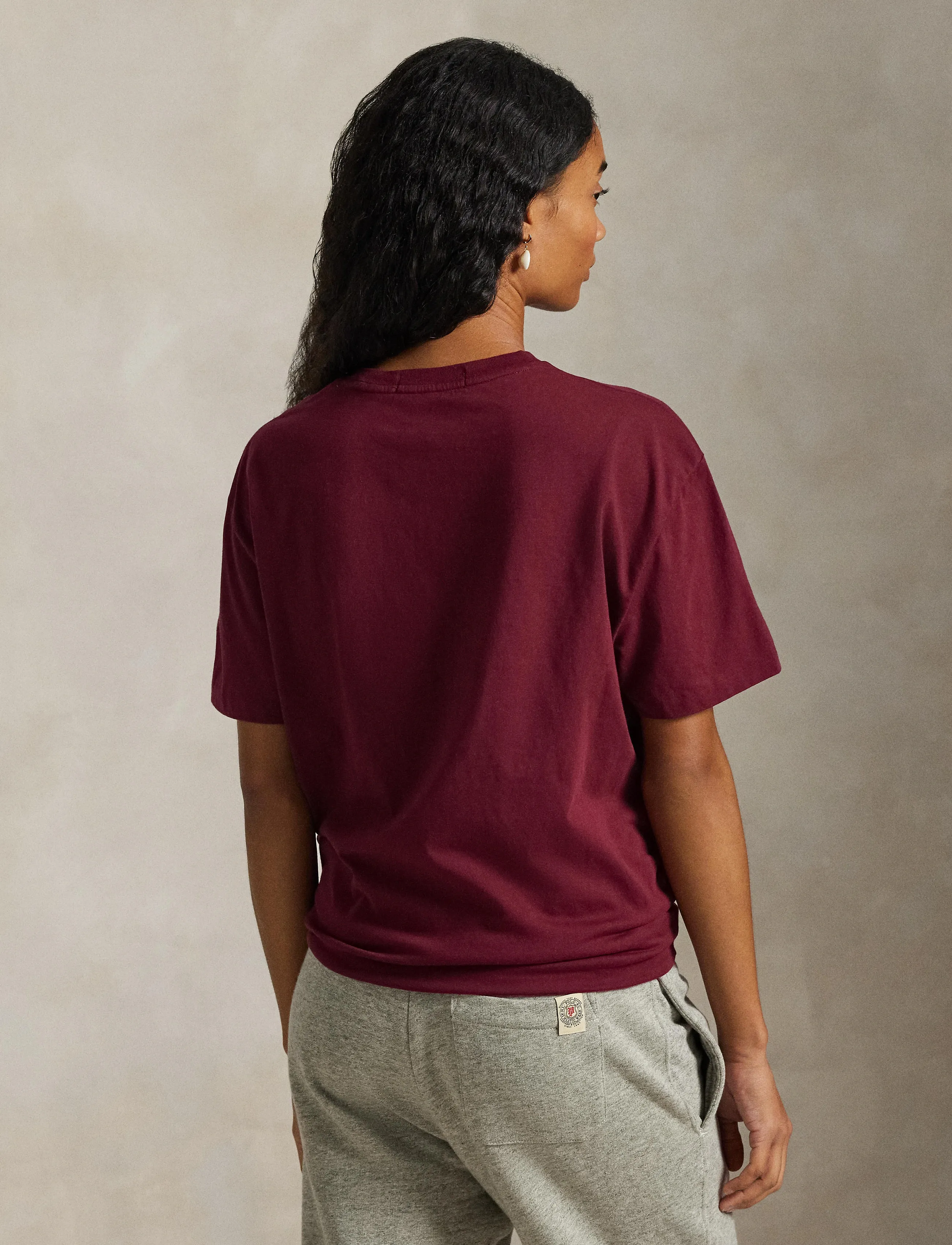 Polo Ralph Lauren - Classic Fit Polo Sport Jersey T-Shirt - t-shirts à manches courtes - soft wine - 5