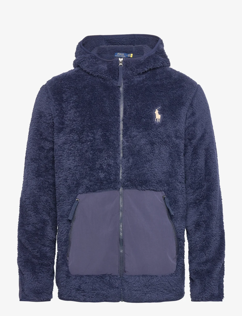 Polo Ralph Lauren Pile Fleece Full zip Hoodie Mid layer jackets