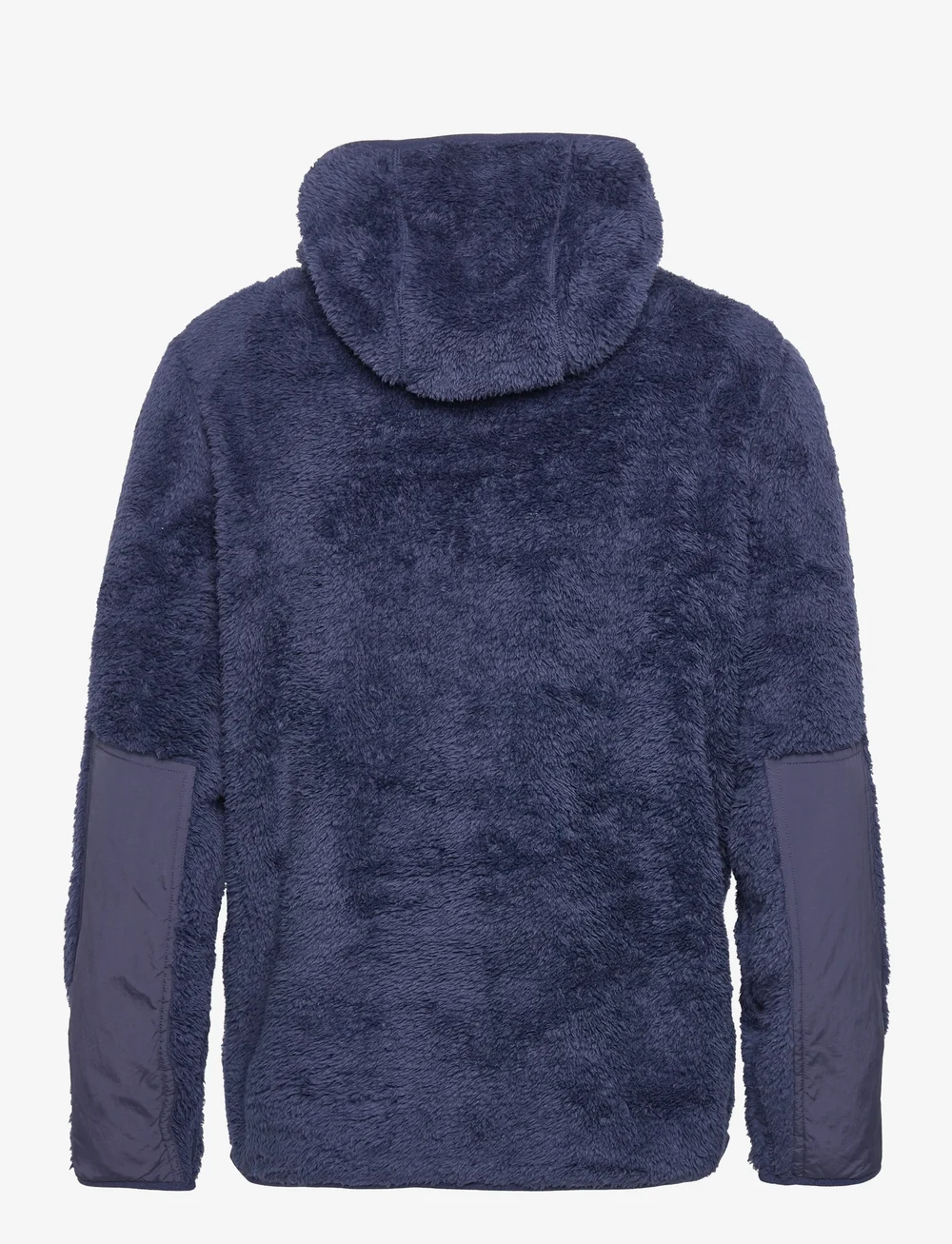 Pile top fleece hoodie