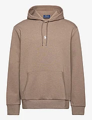 Polo Ralph Lauren - Double-Knit Hoodie - hupparit - dk taupe heather - 0