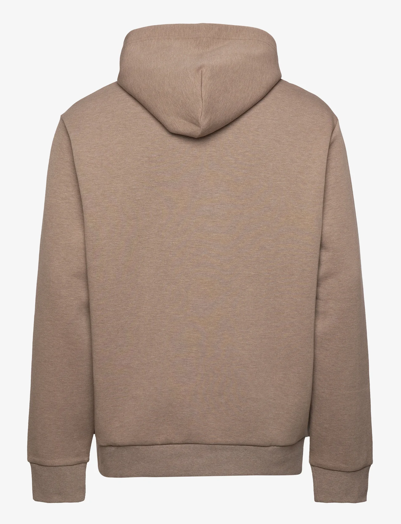 Polo Ralph Lauren - Double-Knit Hoodie - hupparit - dk taupe heather - 1