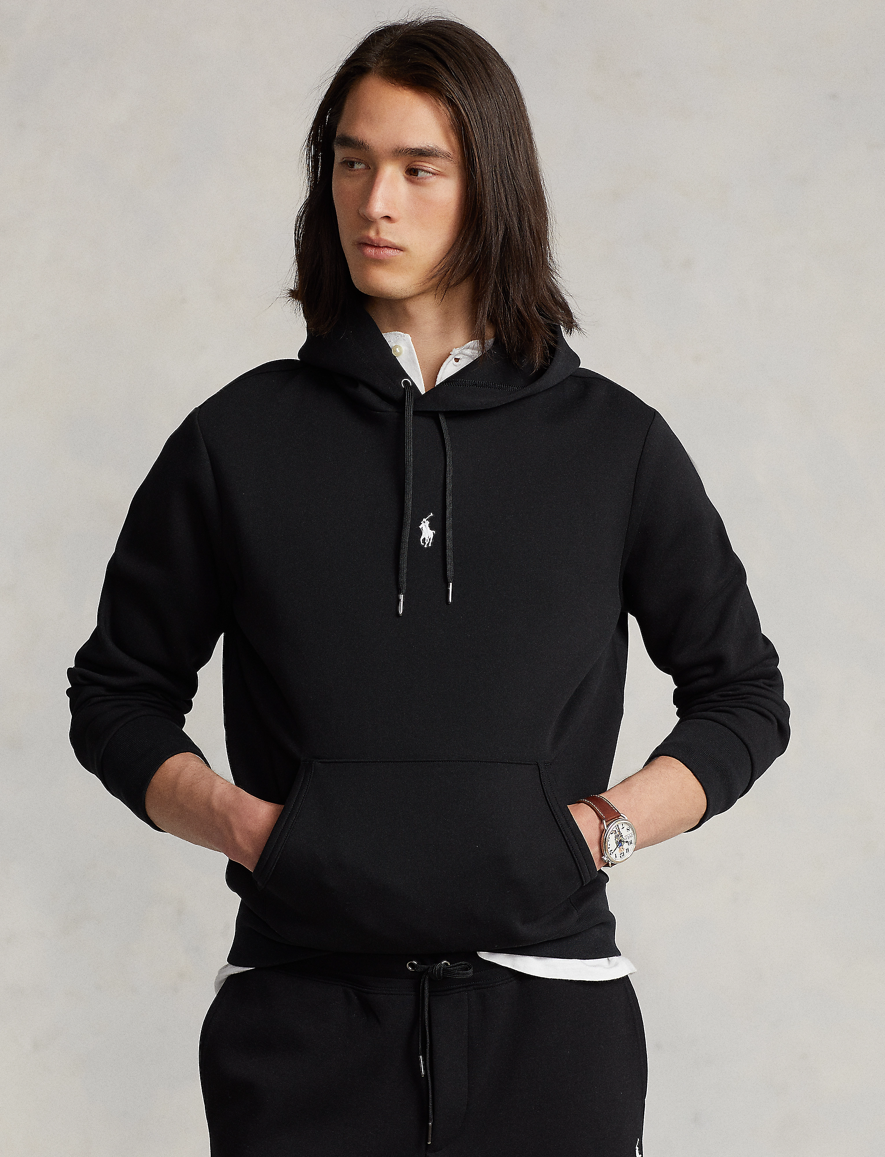Polo Ralph Lauren - Double-Knit Hoodie - polo black - 2