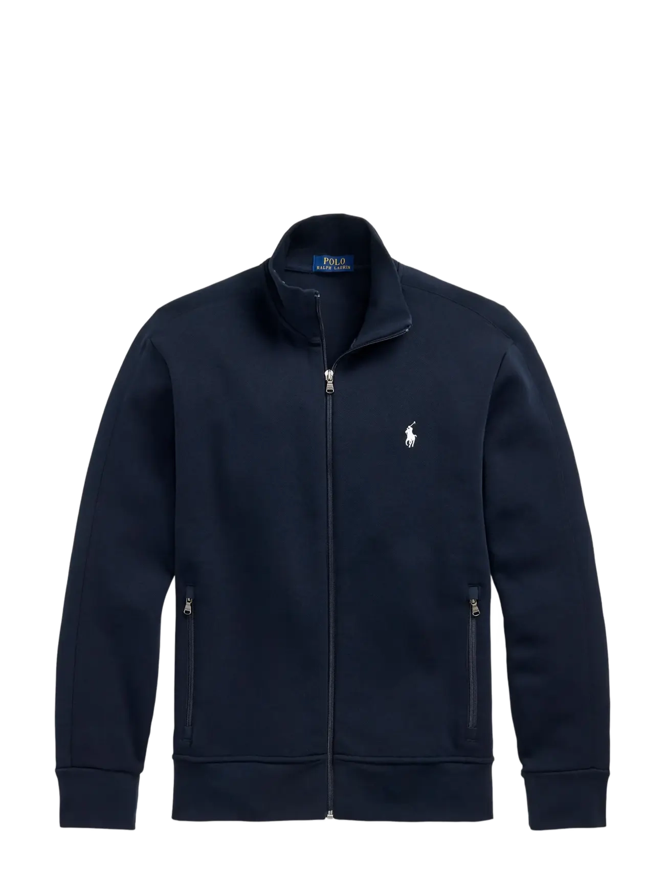 Double-Knit Track Jacket - AVIATOR NAVY/C173