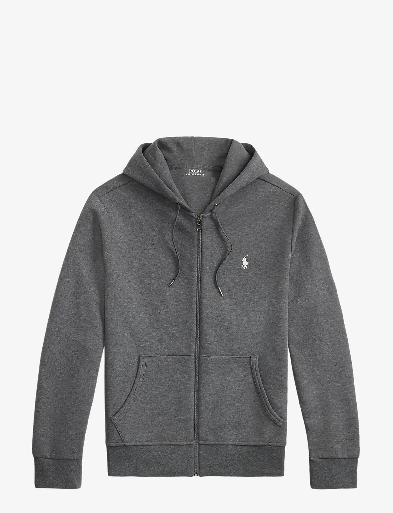 Polo Ralph Lauren - 30/1 DOUBLE KNT CVC-LSL-KNT - hoodies - barclay heather/c - 1