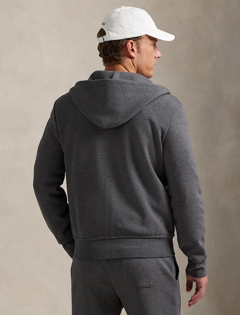Polo Ralph Lauren - Double-Knit Full-Zip Hoodie - kapuzenpullover - barclay heather/c - 2
