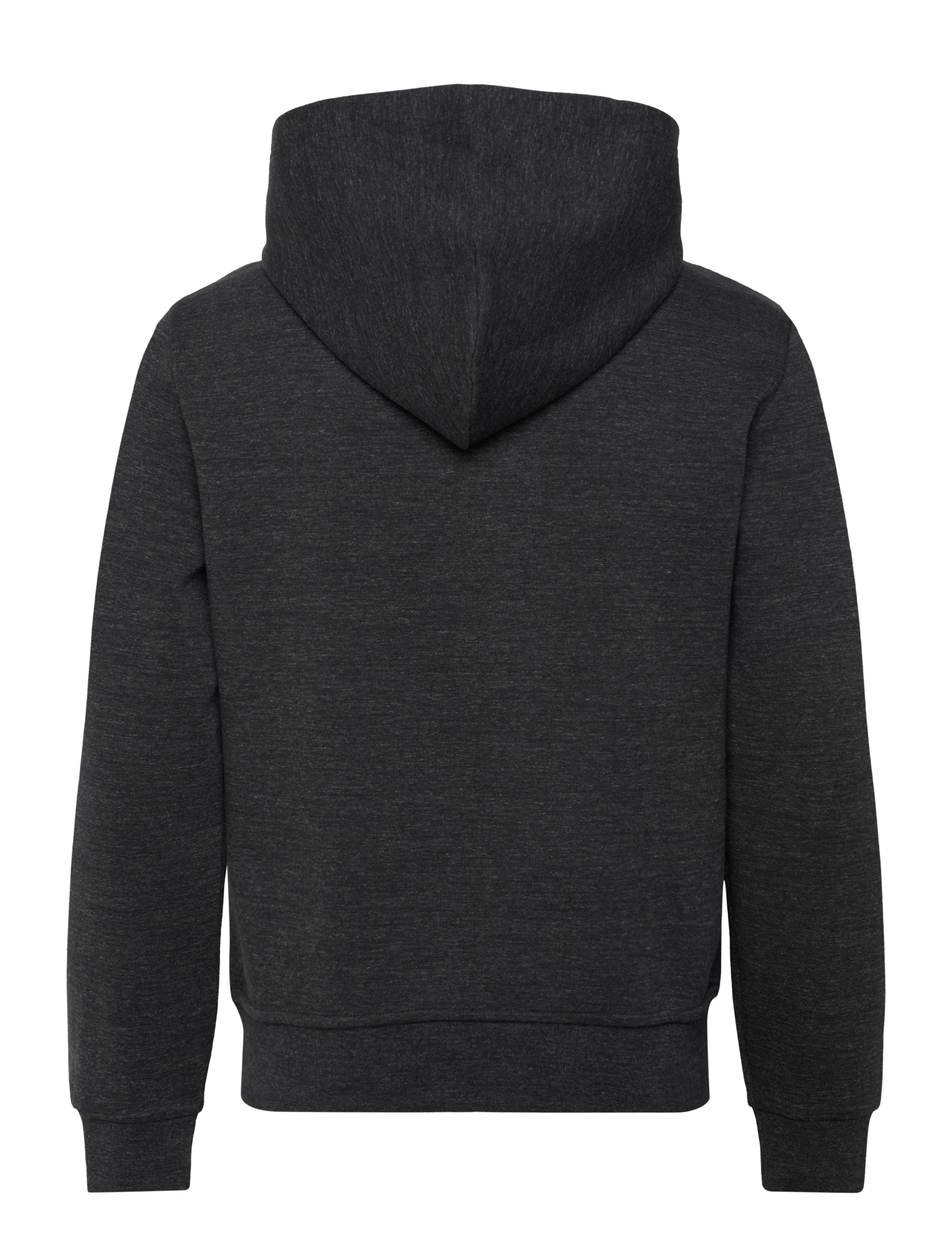 Polo Ralph Lauren - Double-Knit Full-Zip Hoodie - hættetrøjer - black marl heathe - 1