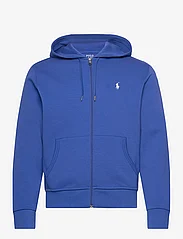 Polo Ralph Lauren - Double-Knit Full-Zip Hoodie - džemperiai su gobtuvu - blue saturn/c1730 - 0