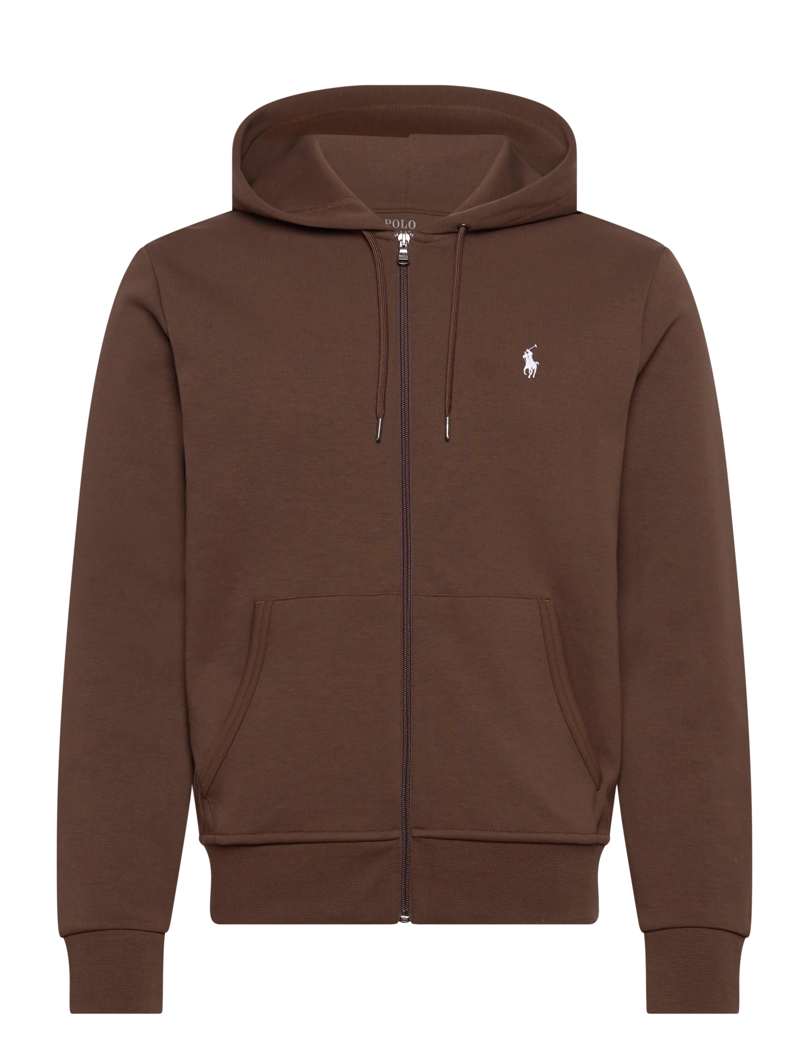 Polo Ralph Lauren Double-Knit Full-Zip Hoodie - Kleidung - BRANCH BROWN/C173 / brown