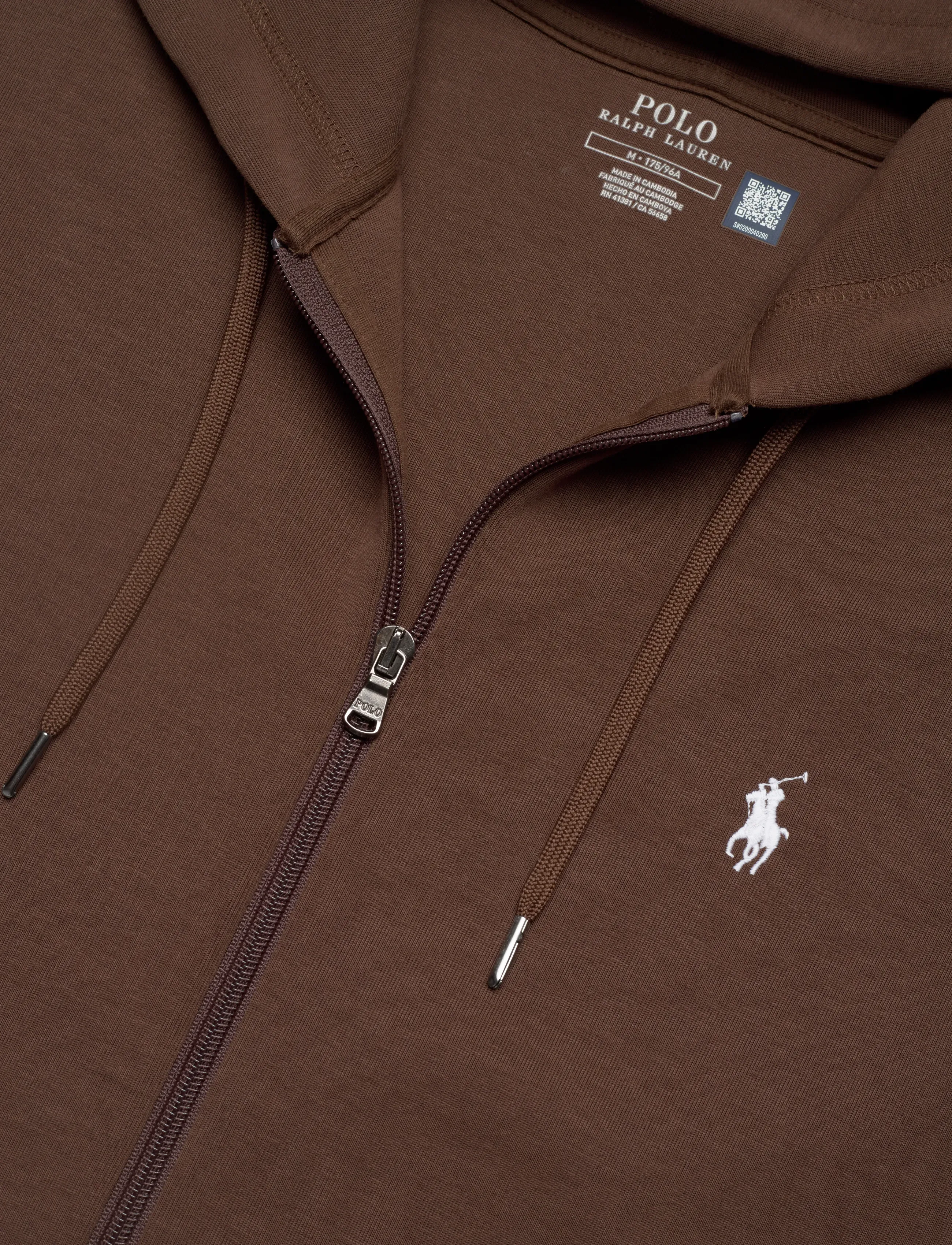 Polo Ralph Lauren - 30/1 DOUBLE KNT CVC-LSL-KNT - sweatshirts - branch brown/c173 - 2