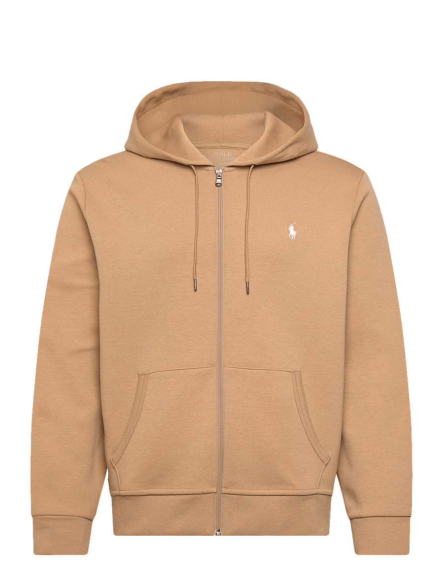 Polo Ralph Lauren - 30/1 DOUBLE KNT CVC-LSL-KNT - bluzy z kapturem - classic camel/c17 - 0