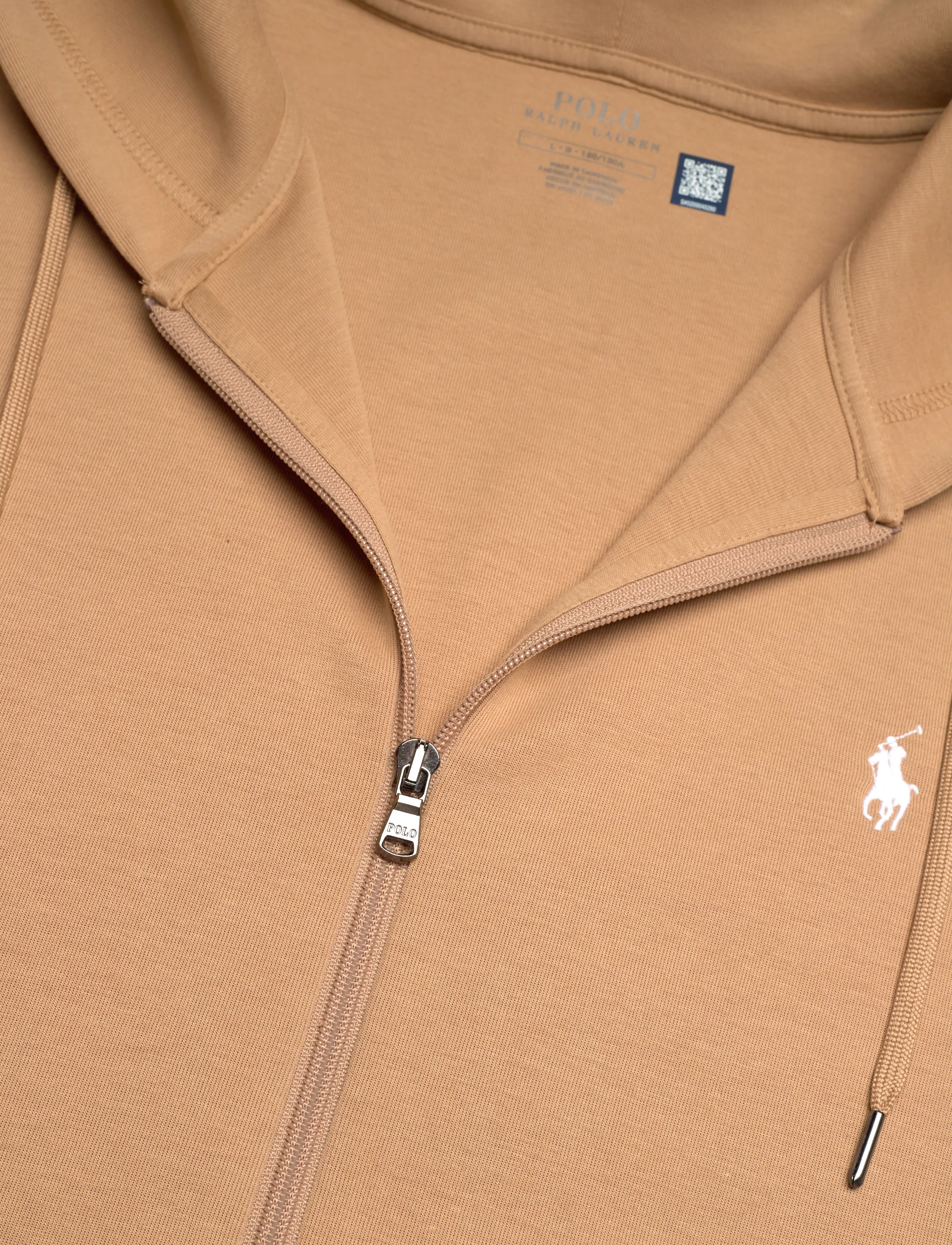 Polo Ralph Lauren - 30/1 DOUBLE KNT CVC-LSL-KNT - kapuzenpullover - classic camel/c17 - 2