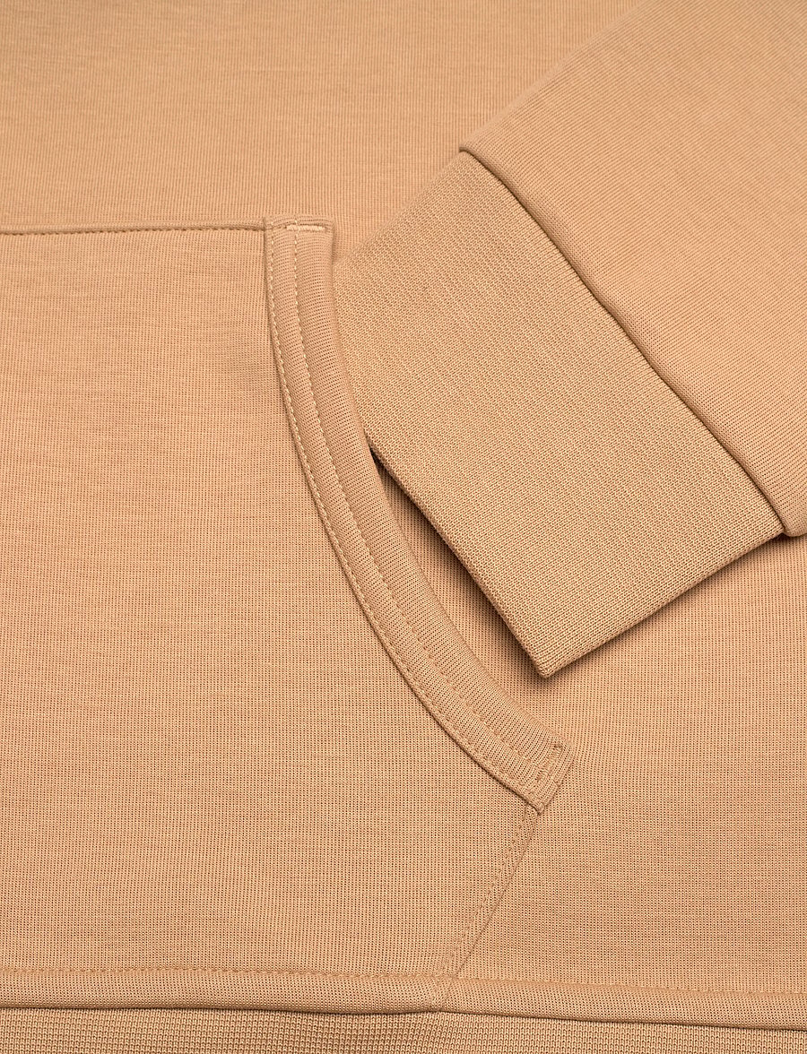 Polo Ralph Lauren - 30/1 DOUBLE KNT CVC-LSL-KNT - bluzy z kapturem - classic camel/c17 - 3
