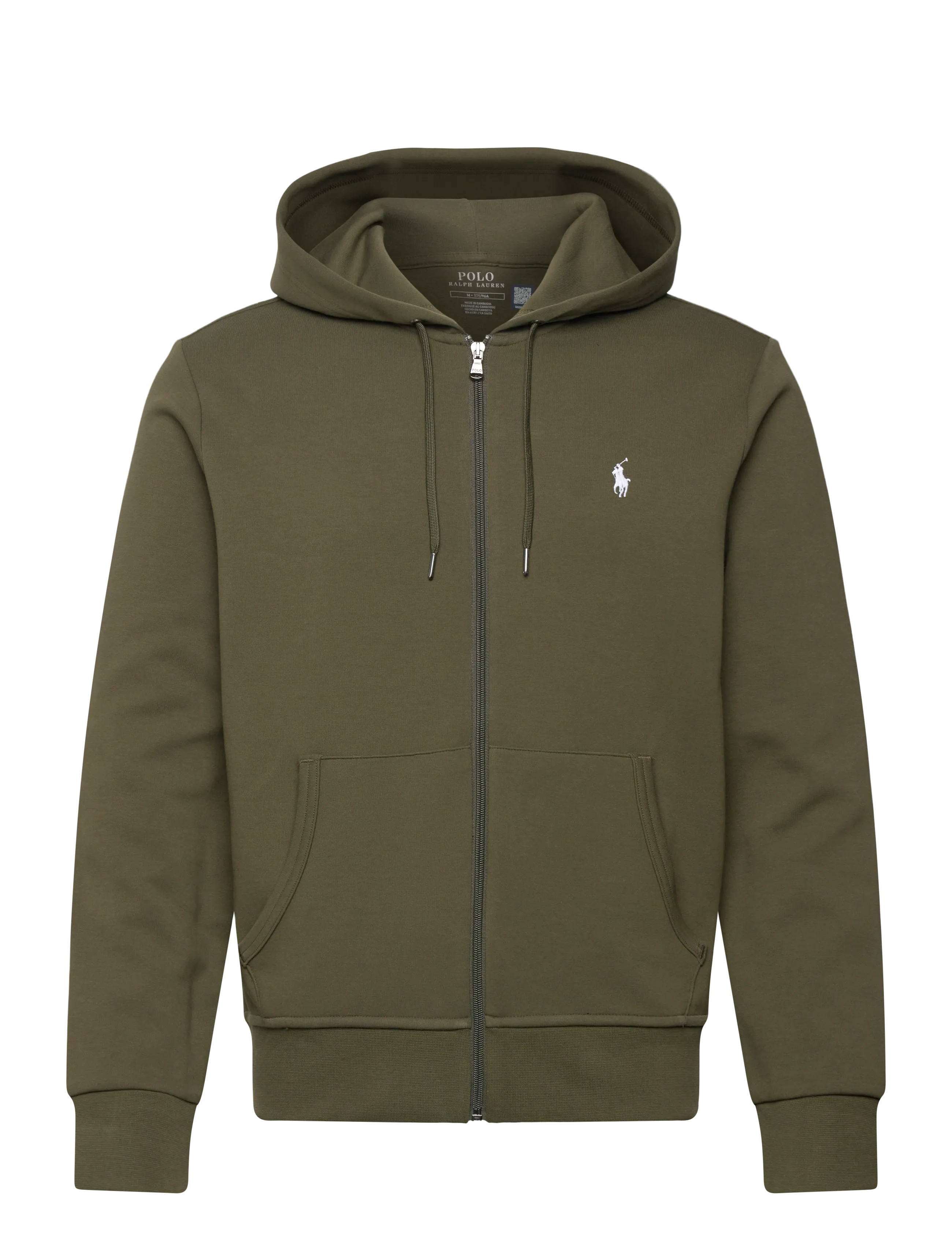 Polo Ralph Lauren Double-Knit Full-Zip Hoodie - Kleidung - COMPANY OLIVE/C17 / khaki/green