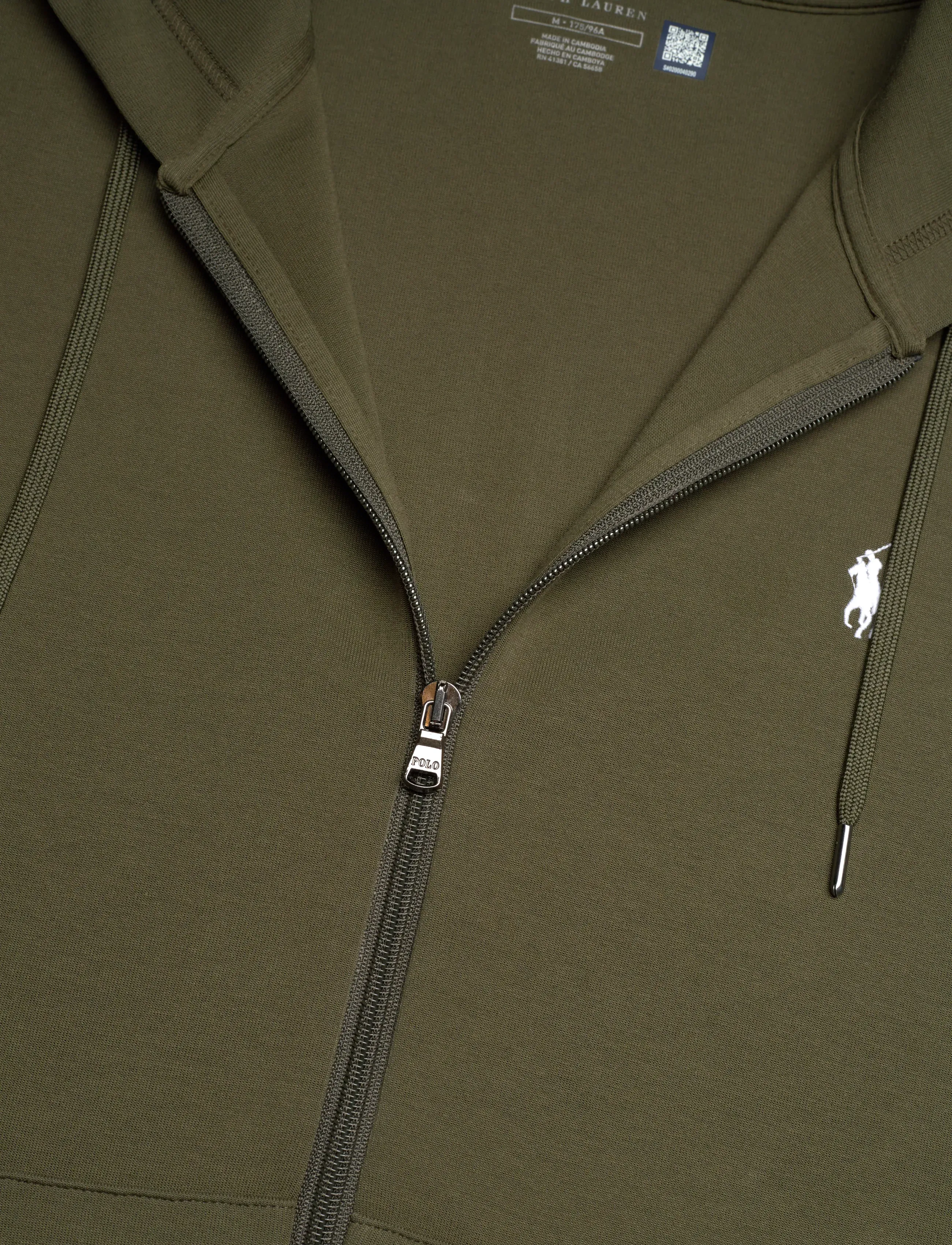 Polo Ralph Lauren - 30/1 DOUBLE KNT CVC-LSL-KNT - truien en hoodies - company olive/c17 - 2