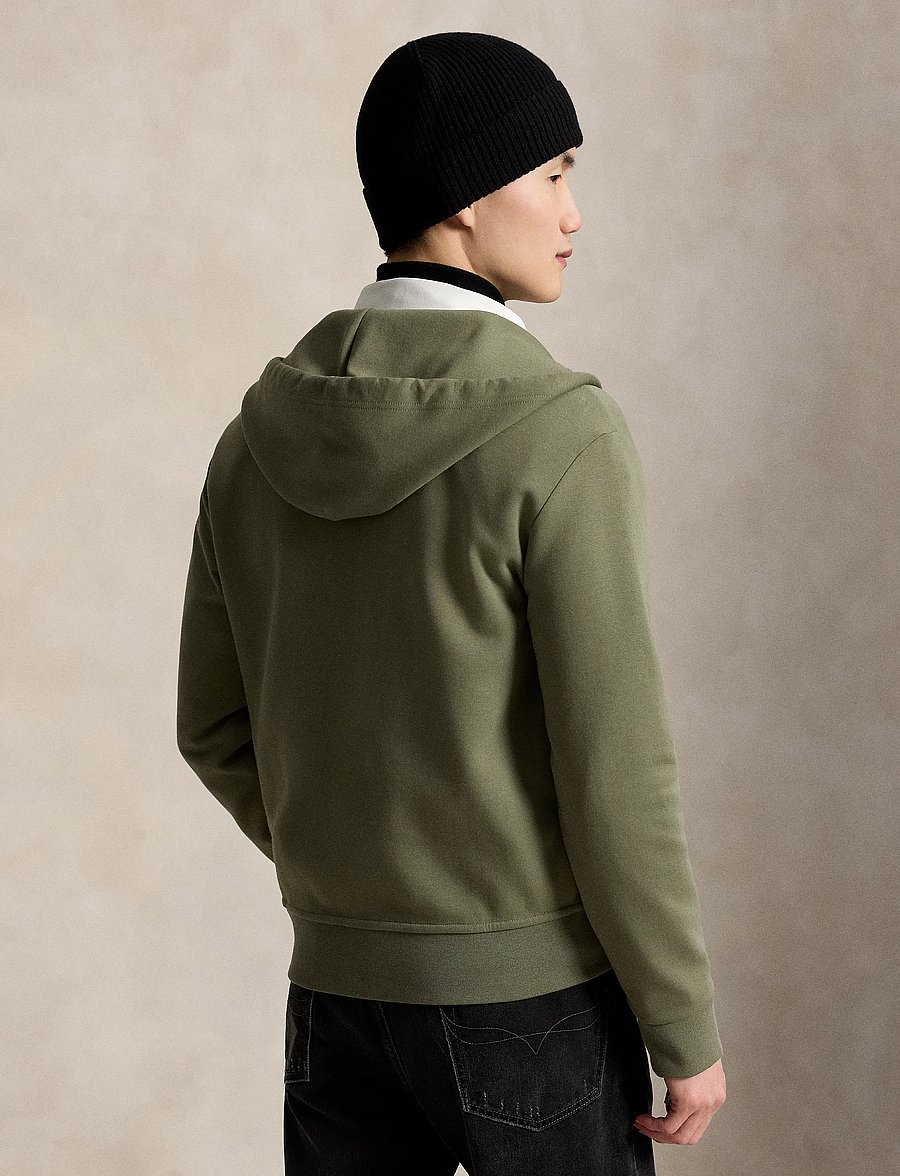 Polo Ralph Lauren - Double-Knit Full-Zip Hoodie - kapuzenpullover - cruise olive/c173 - 3