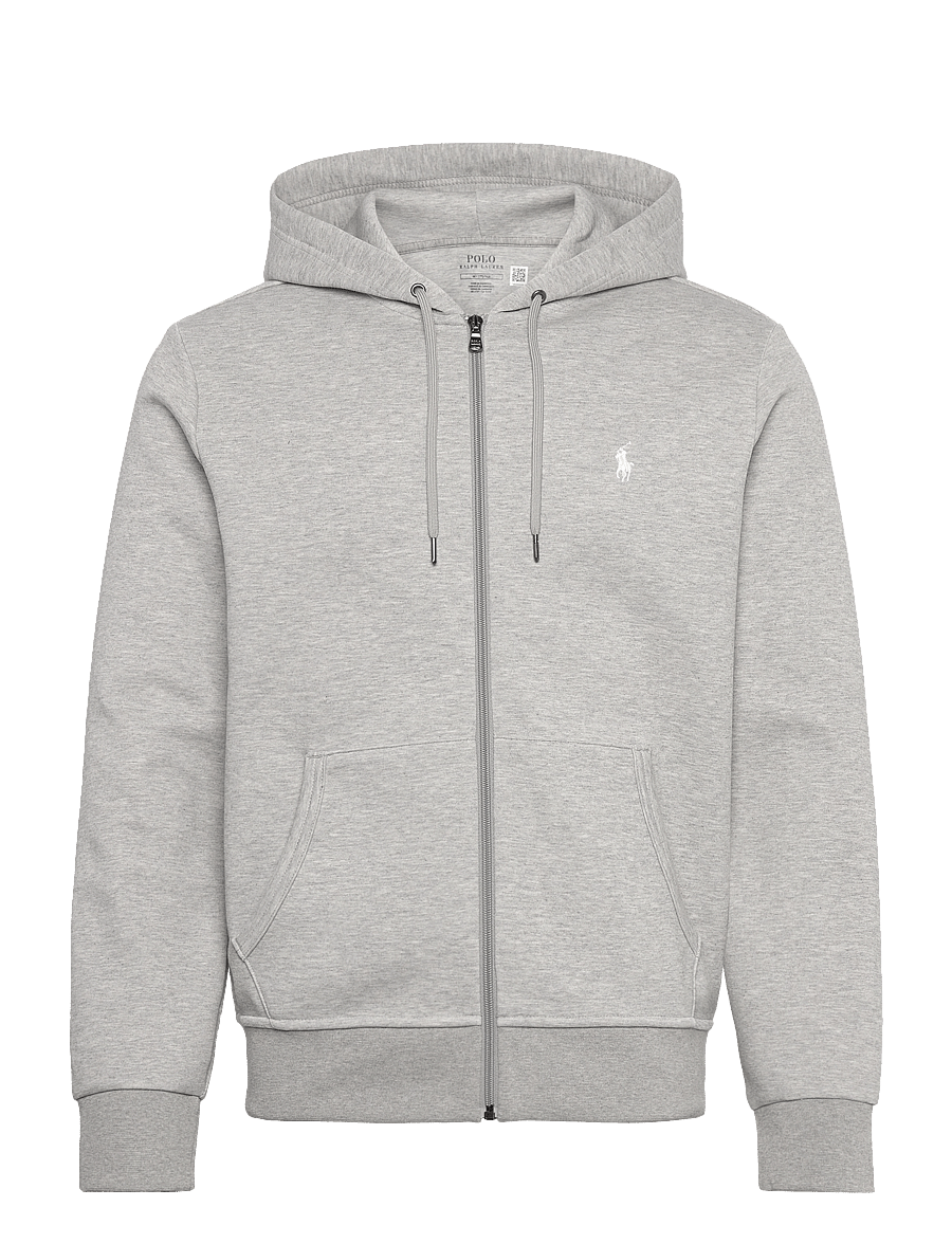 Polo Ralph Lauren - 30/1 DOUBLE KNT CVC-LSL-KNT - sweats à capuche - dark sport heathe - 0