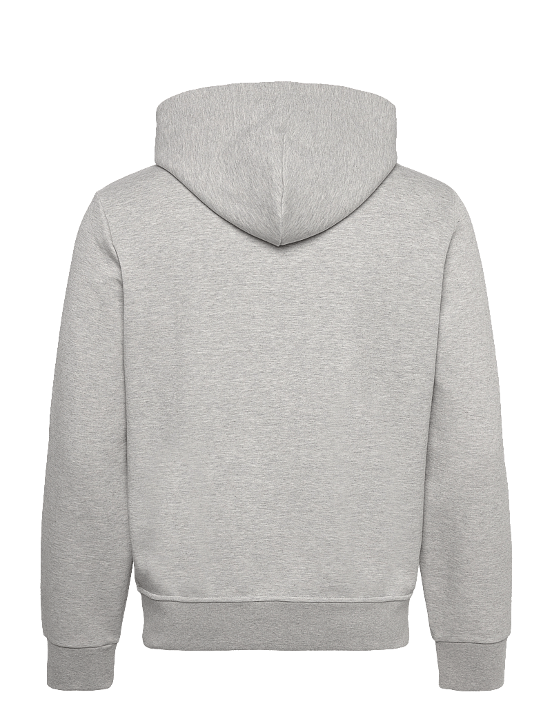 Polo Ralph Lauren - Double-Knit Full-Zip Hoodie - kapuutsiga dressipluusid - dark sport heathe - 1