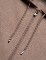Polo Ralph Lauren - Double-Knit Full-Zip Hoodie - džemperiai su gobtuvu - dark taupe heathe - 2