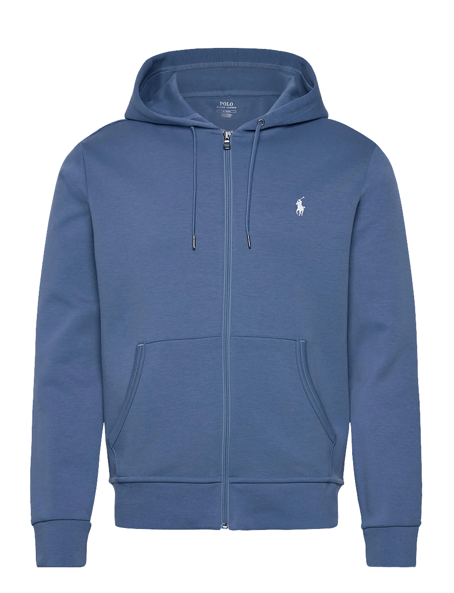 Polo Ralph Lauren - Double-Knit Full-Zip Hoodie - džemperiai su gobtuvu - delta blue/c1730 - 0