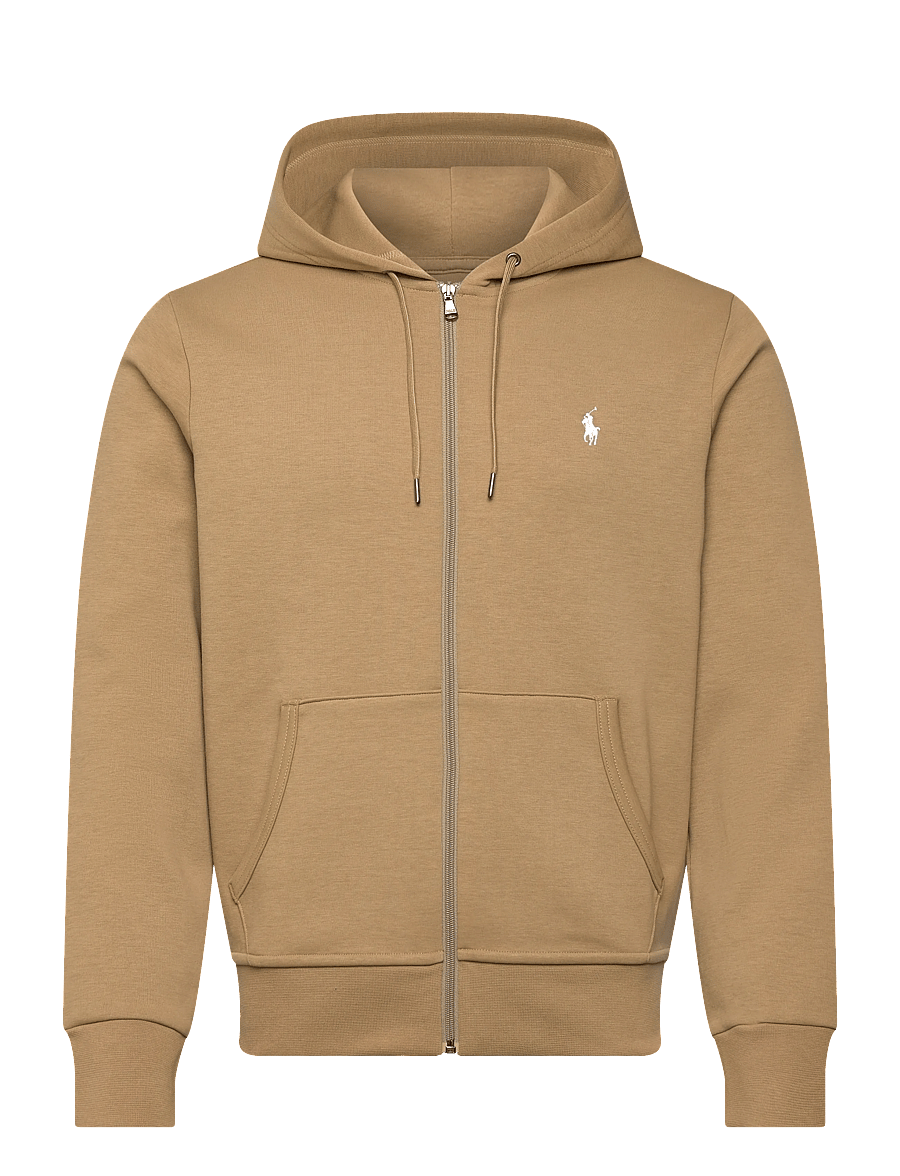 Polo Ralph Lauren - 30/1 DOUBLE KNT CVC-LSL-KNT - bluzy z kapturem - desert tan/c1730 - 0