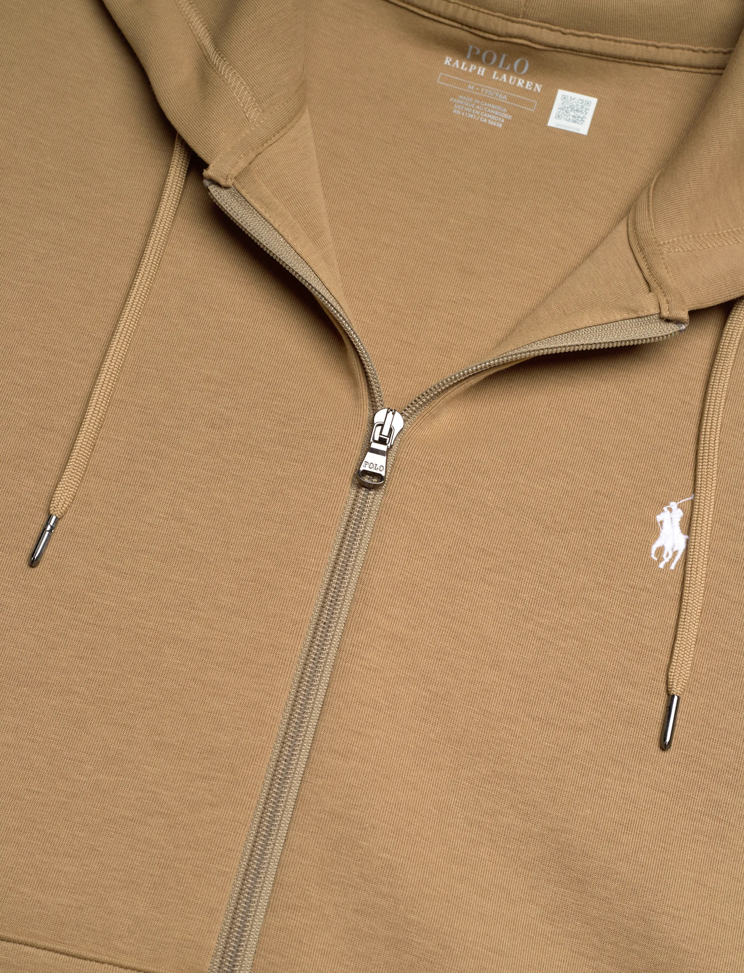 Polo Ralph Lauren - 30/1 DOUBLE KNT CVC-LSL-KNT - hættetrøjer - desert tan/c1730 - 2