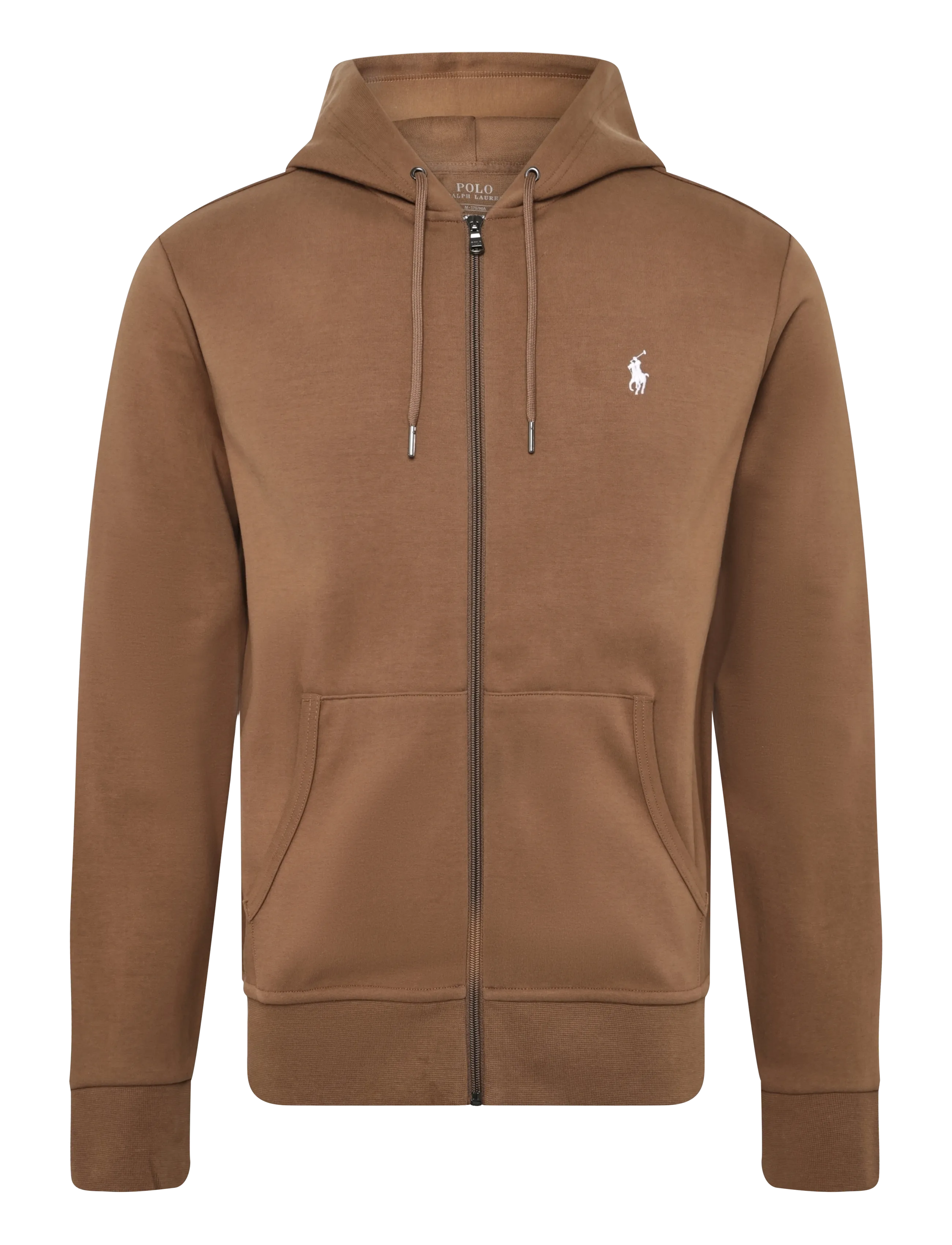 Polo Ralph Lauren - Double-Knit Full-Zip Hoodie - hættetrøjer - luggage brown/c17 - 1