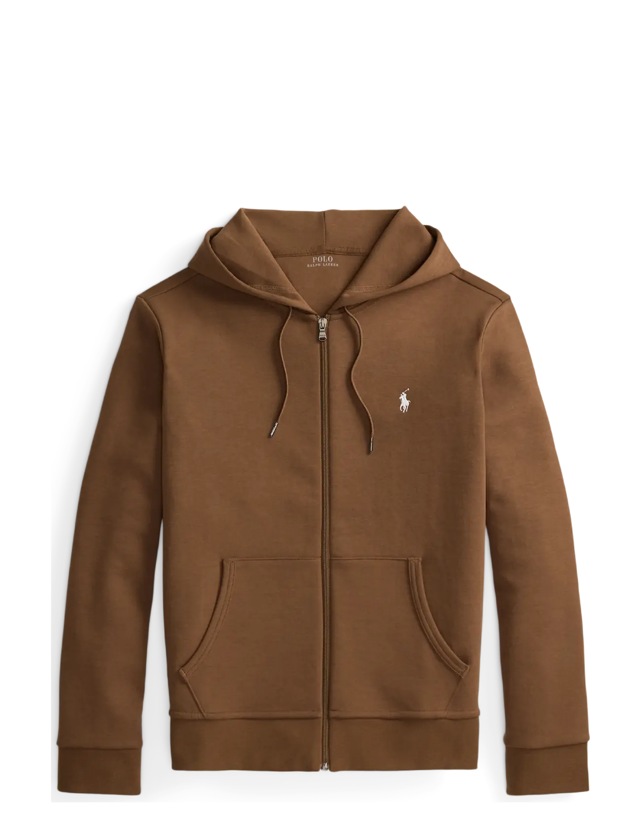 Polo Ralph Lauren - Double-Knit Full-Zip Hoodie - kapuzenpullover - luggage brown/c17 - 1