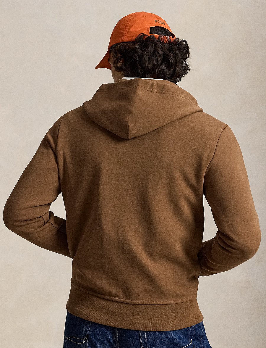 Polo Ralph Lauren - Double-Knit Full-Zip Hoodie - kapuzenpullover - luggage brown/c17 - 2