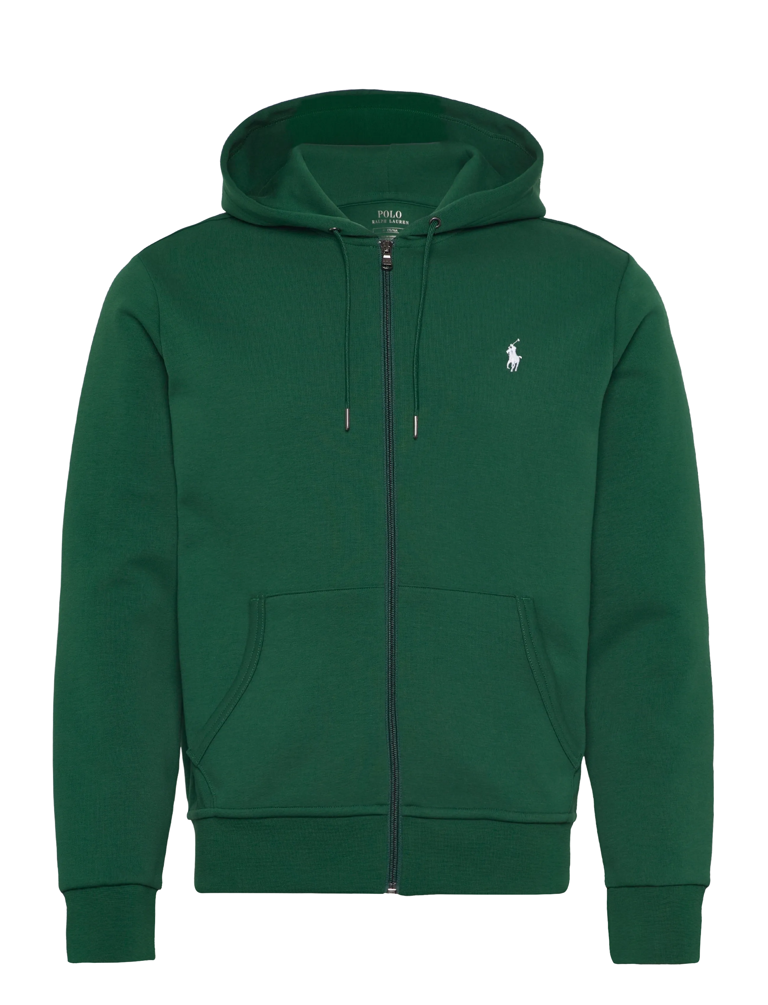 Polo Ralph Lauren Double-Knit Full-Zip Hoodie, XL, Green, Sweatshirts & Hættetrøjer > Hættetrøjer, Herre
