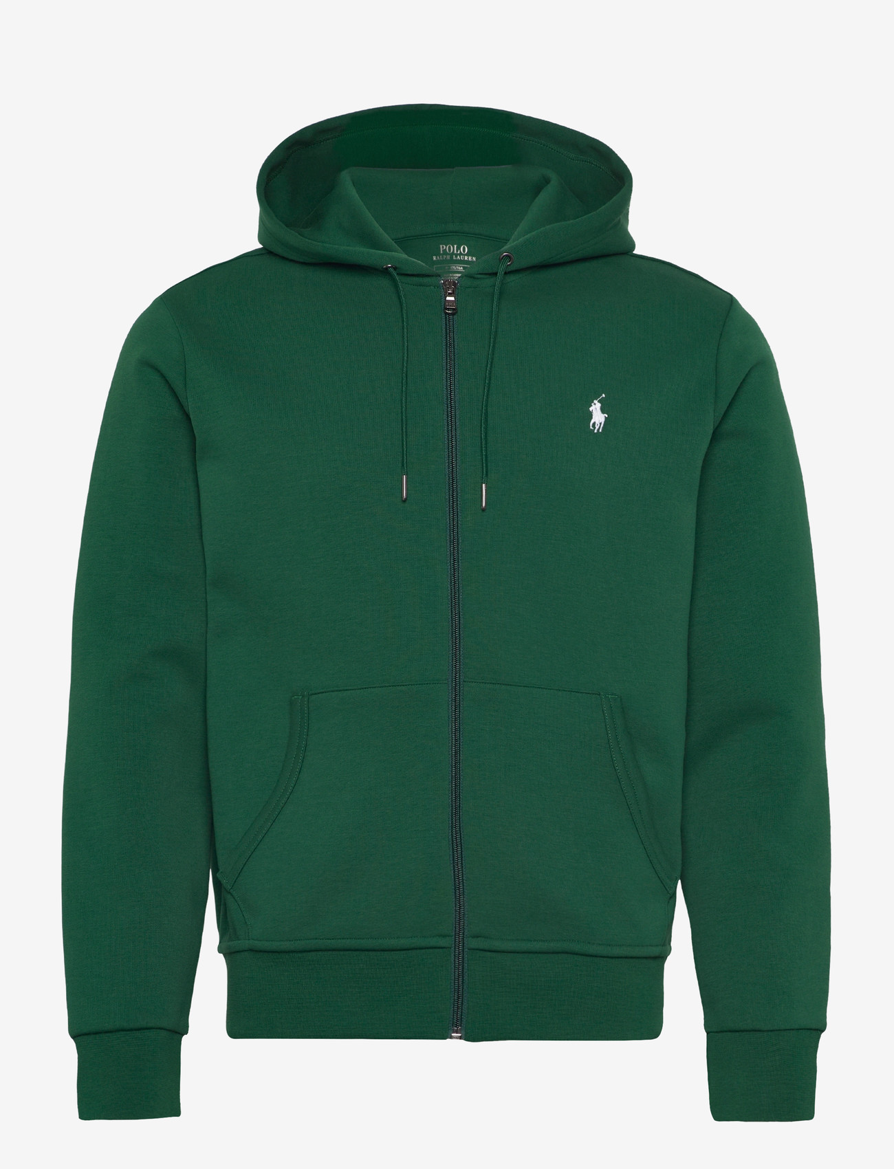 Polo Ralph Lauren - Double-Knit Full-Zip Hoodie - hættetrøjer - new forest/c1730 - 0